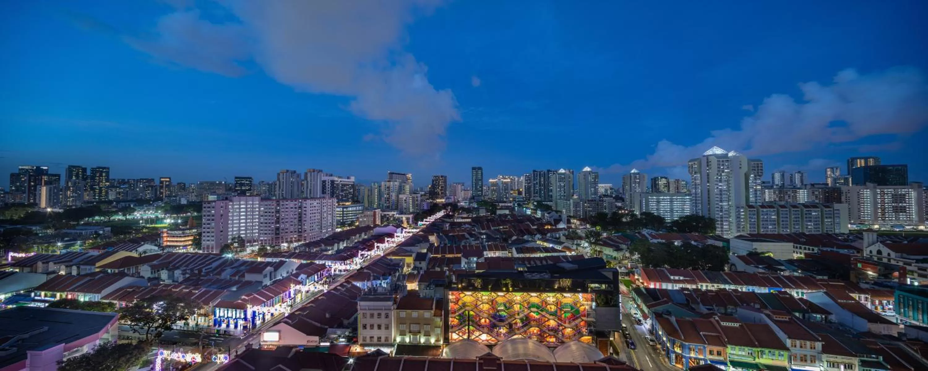 City view in Citadines Rochor Singapore