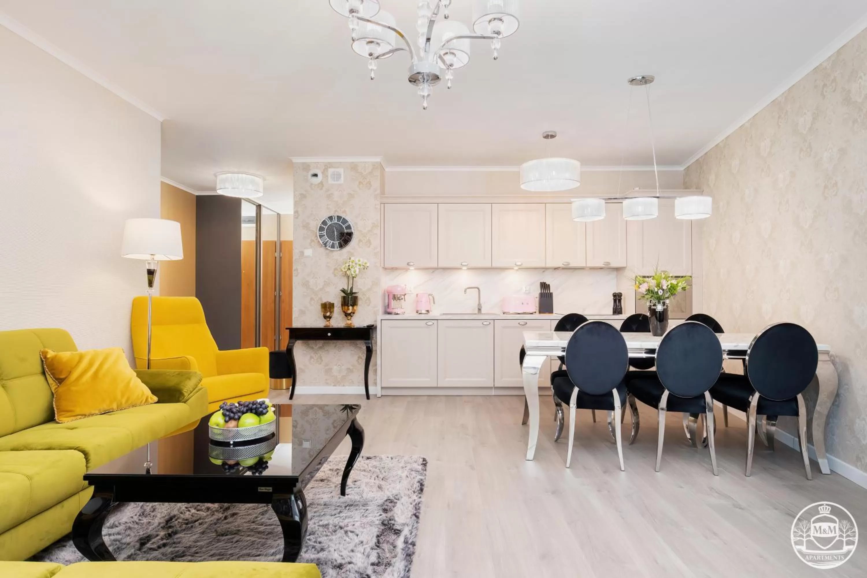 Living room, Seating Area in Nadmorskie Tarasy - Apartments M&M