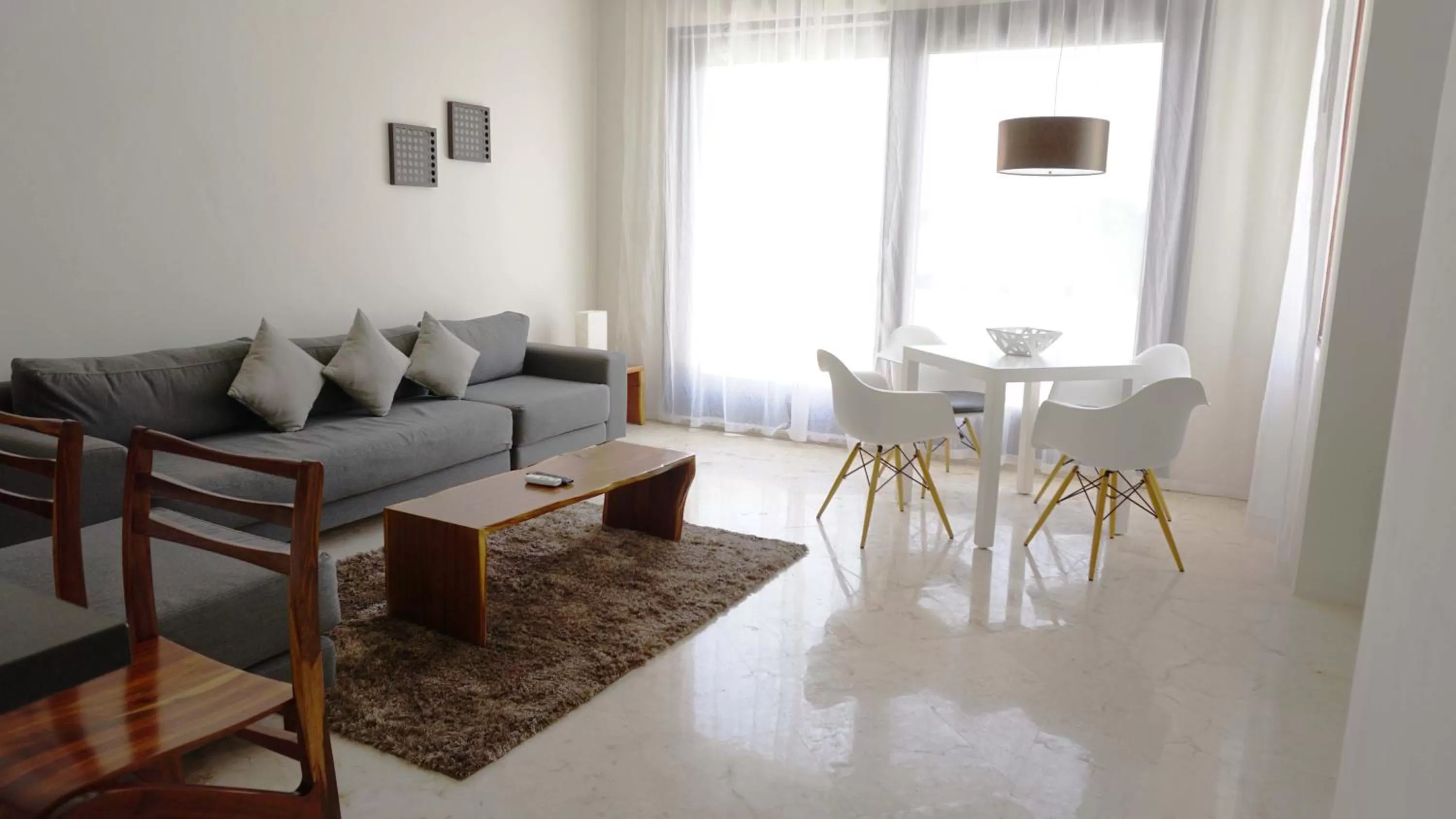 Living room in Intima Resort Tulum Adults Only (Clothing Optional)