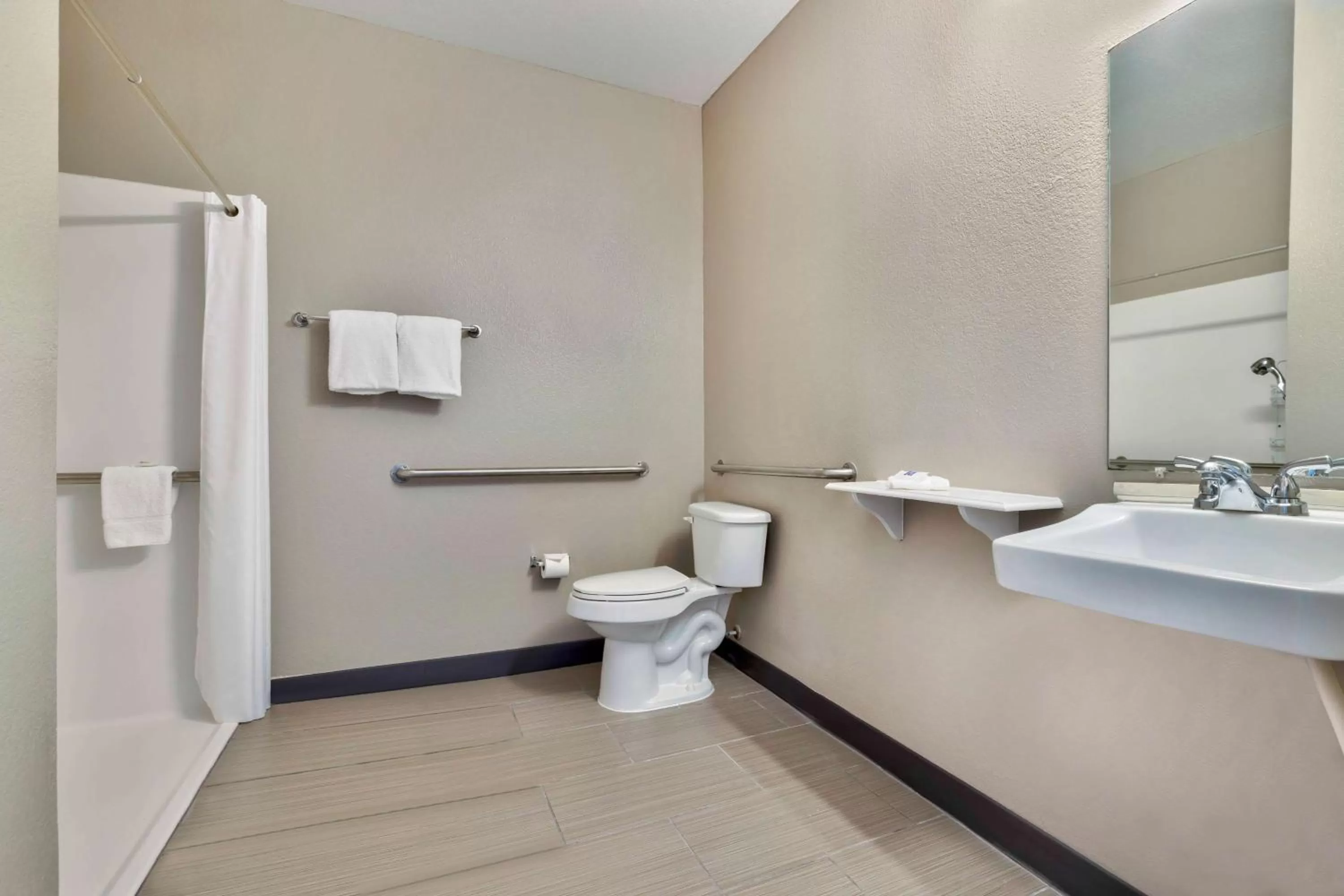 Bathroom in Motel 6-Norman, OK