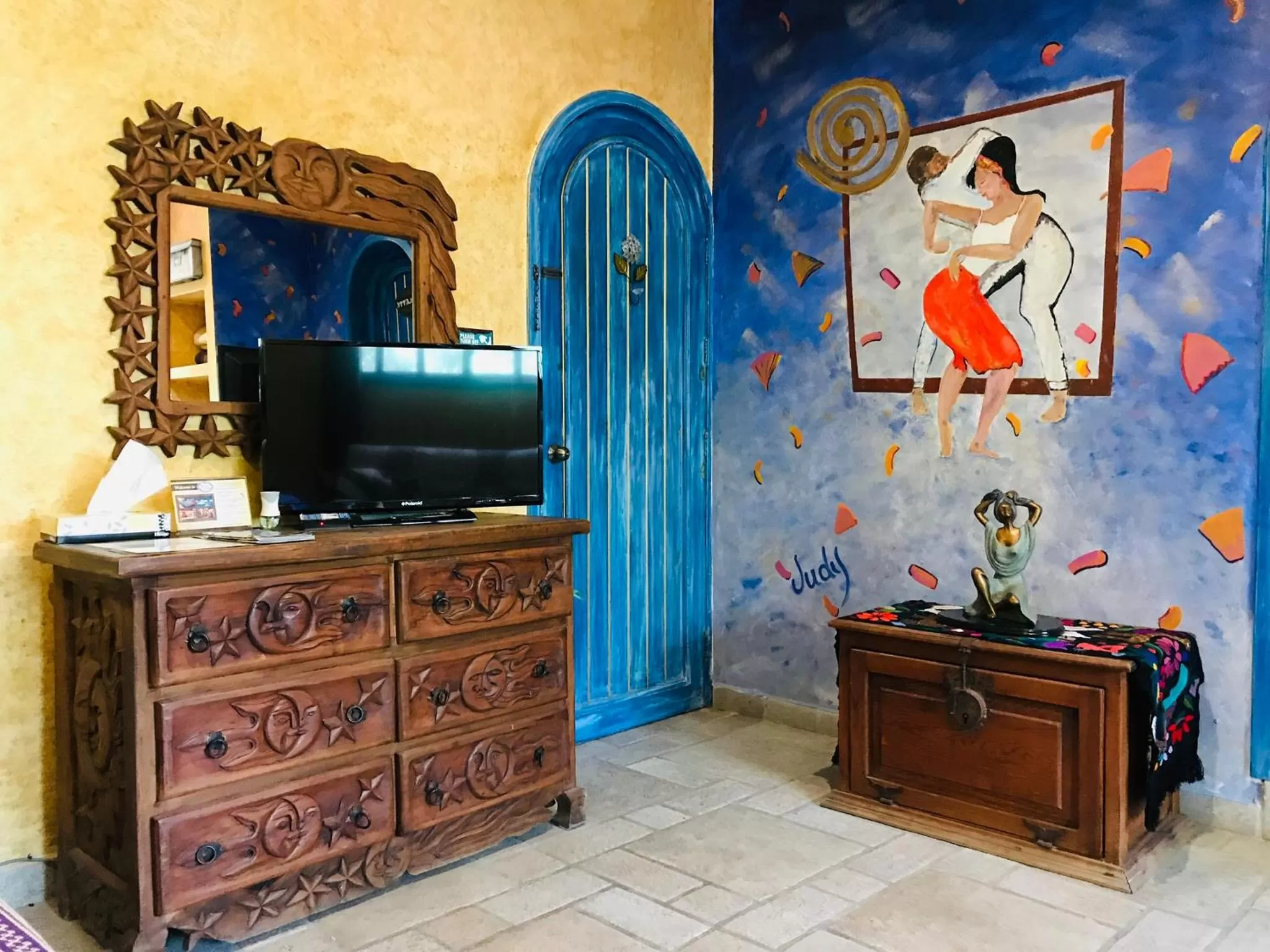 Bedroom in Hacienda Boutique B&B and Spa Solo Adultos