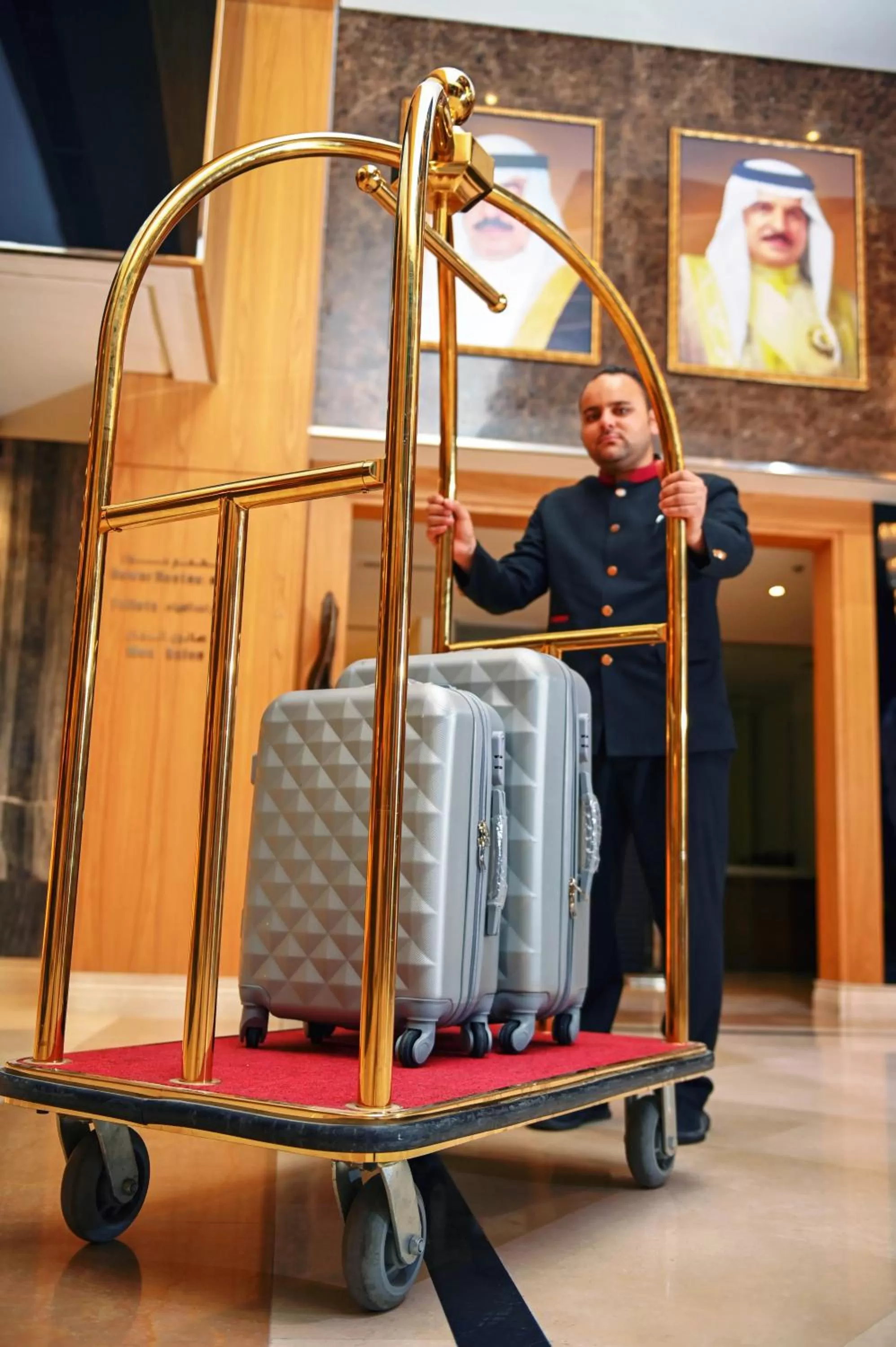 Lobby or reception in Meshal Hotel