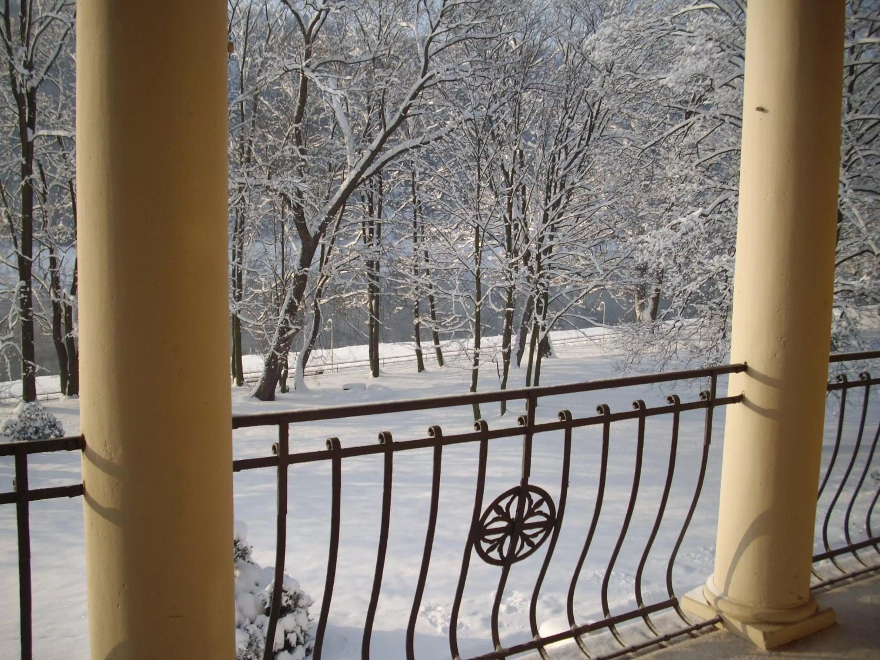 Lake view in Parkhotel Bad Schandau mit SPA