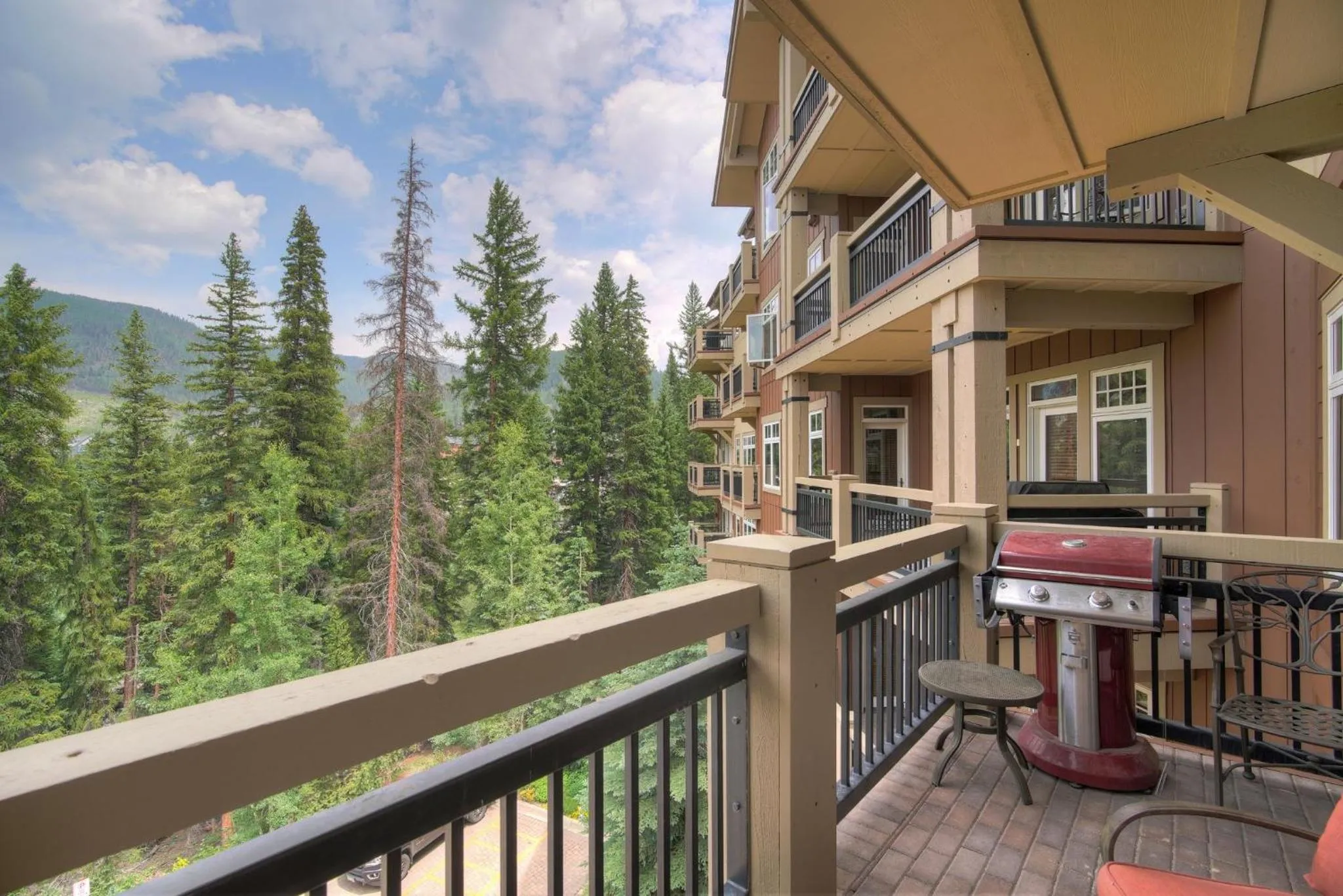 Balcony/Terrace in Timbers & Lone Eagle by Keystone Resort