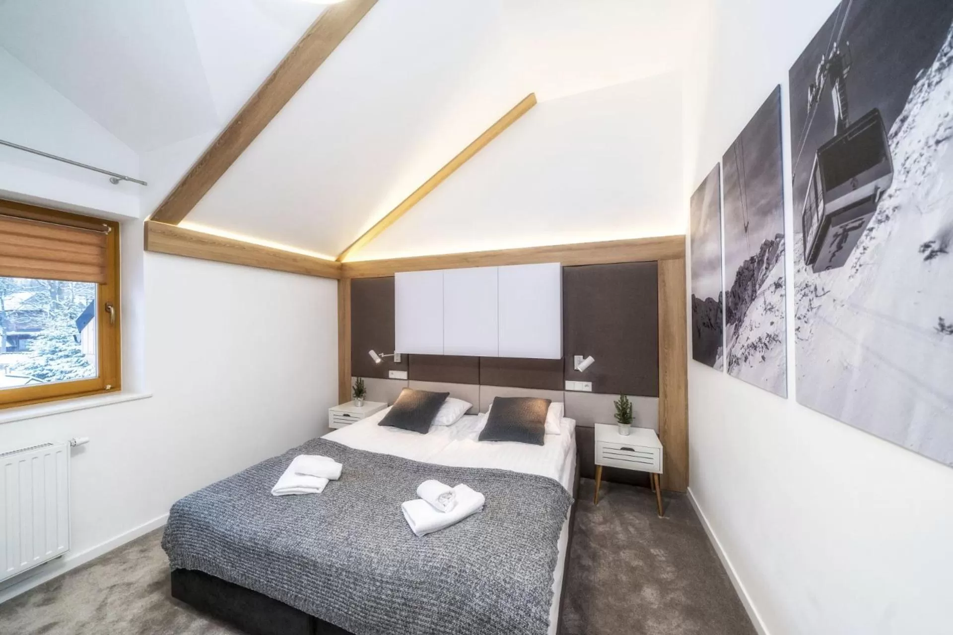 Bed in Aparthotel Giewont