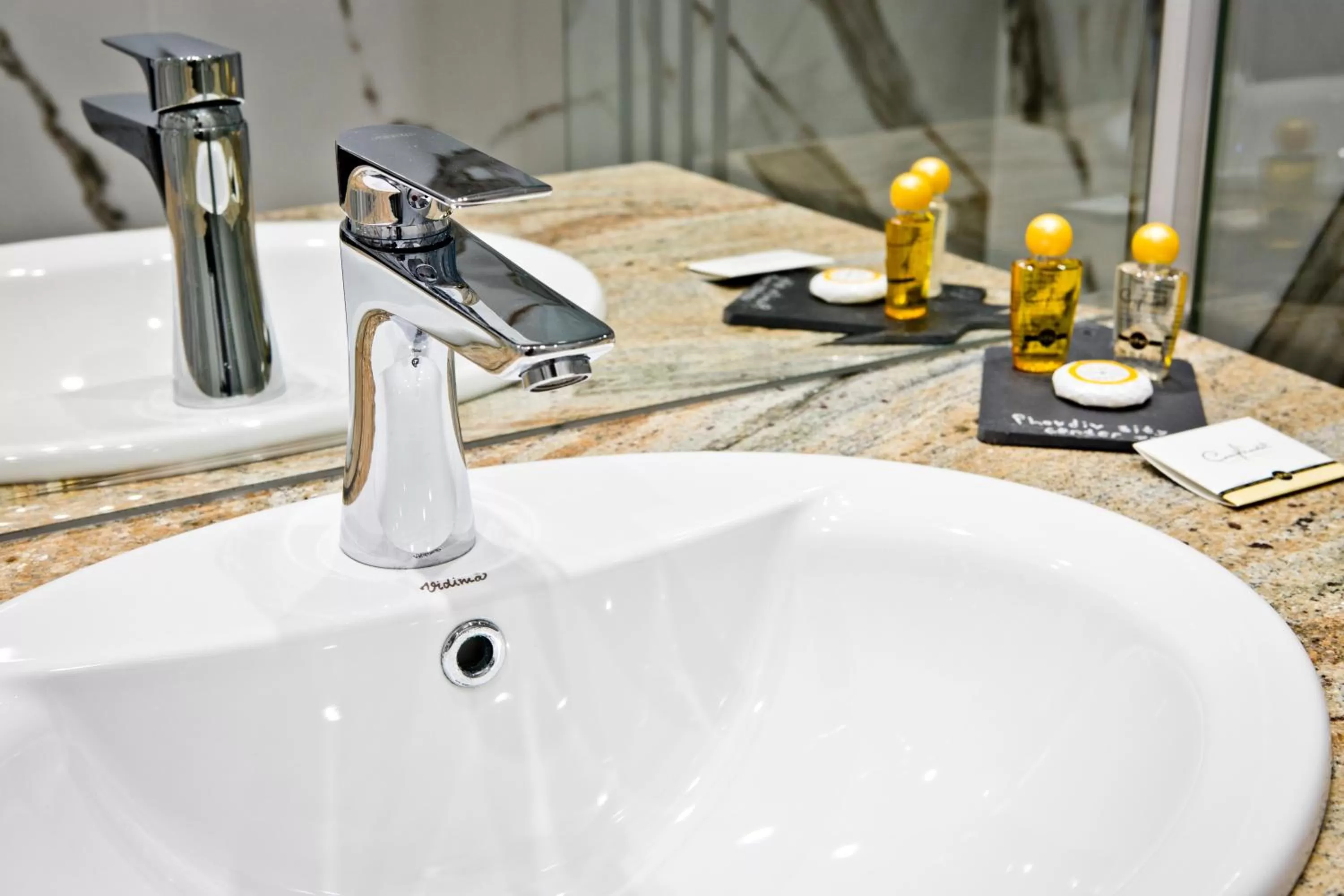 Shower in Plovdiv City Center Hotel