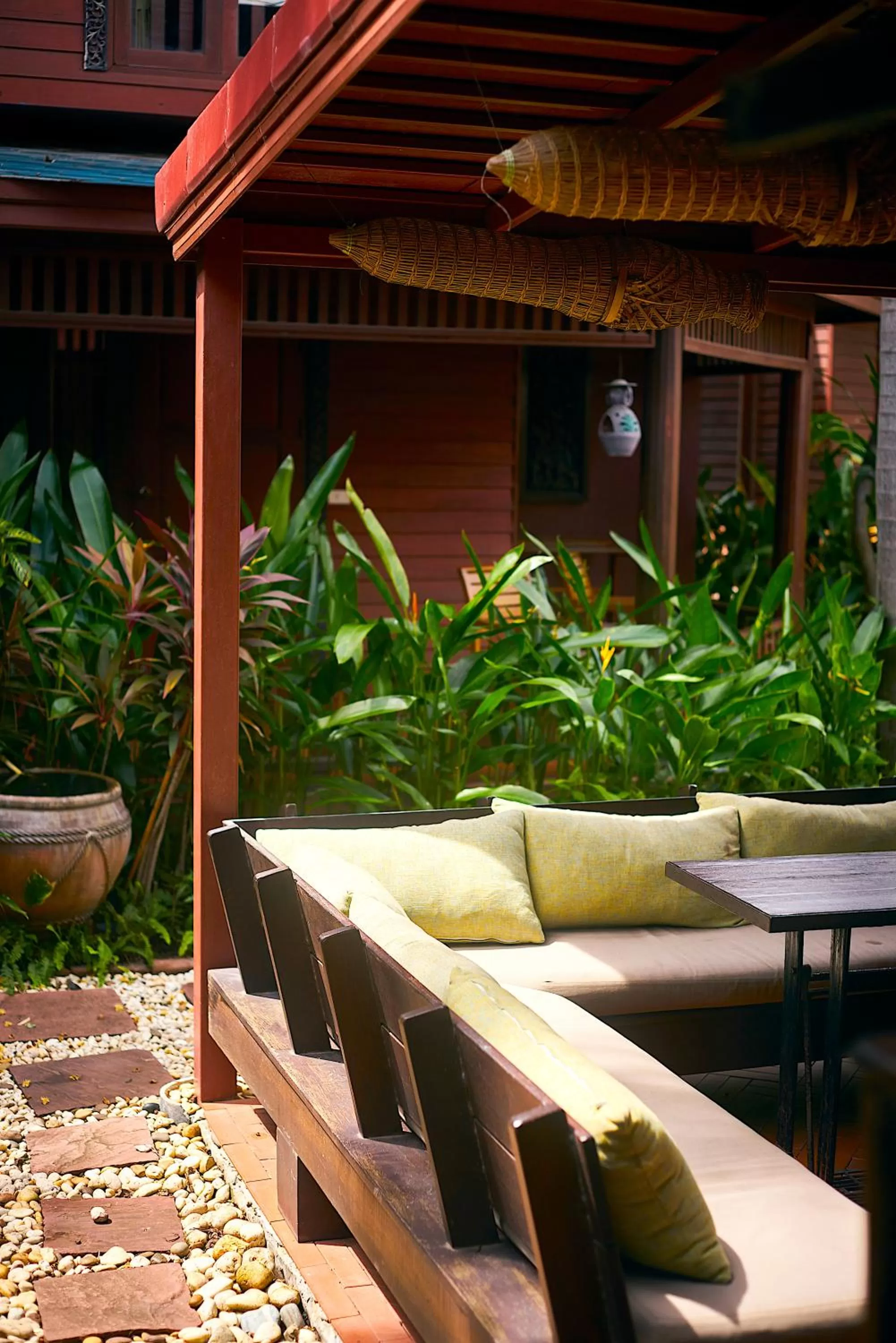 Patio in Ruenkanok Thaihouse Resort