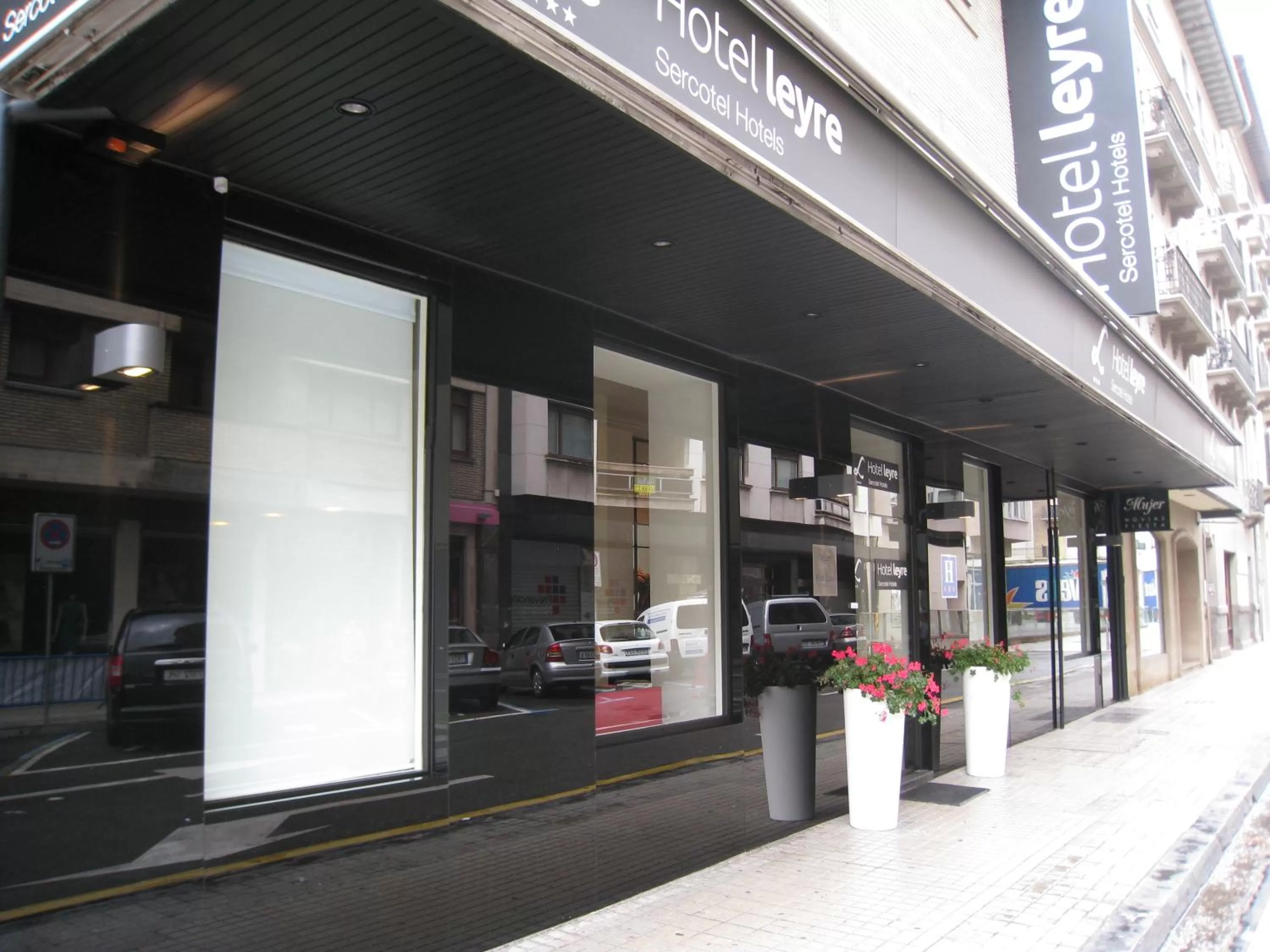 Facade/entrance in Habitus Hotel Leyre