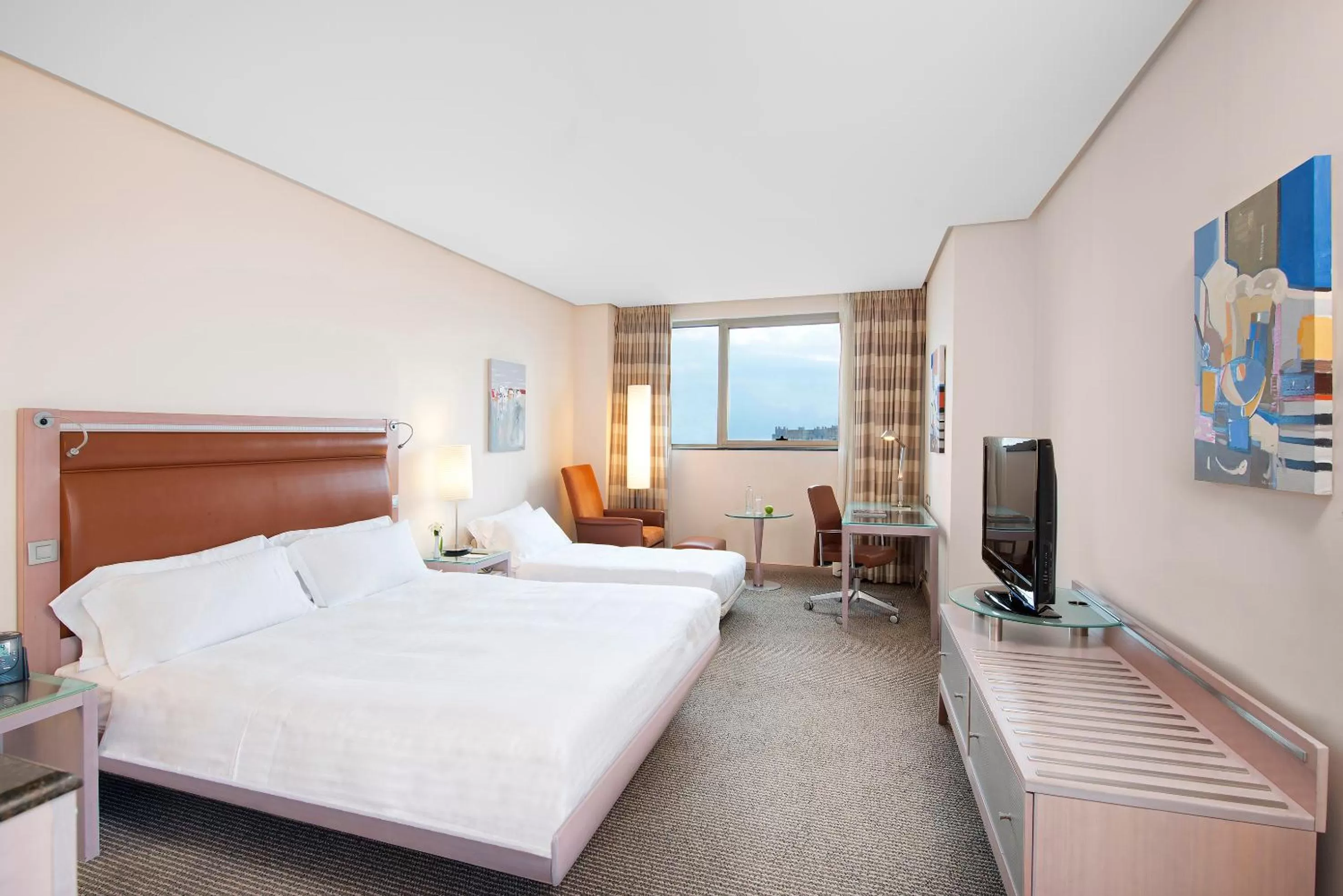 Bedroom, Bed in Melia Valencia