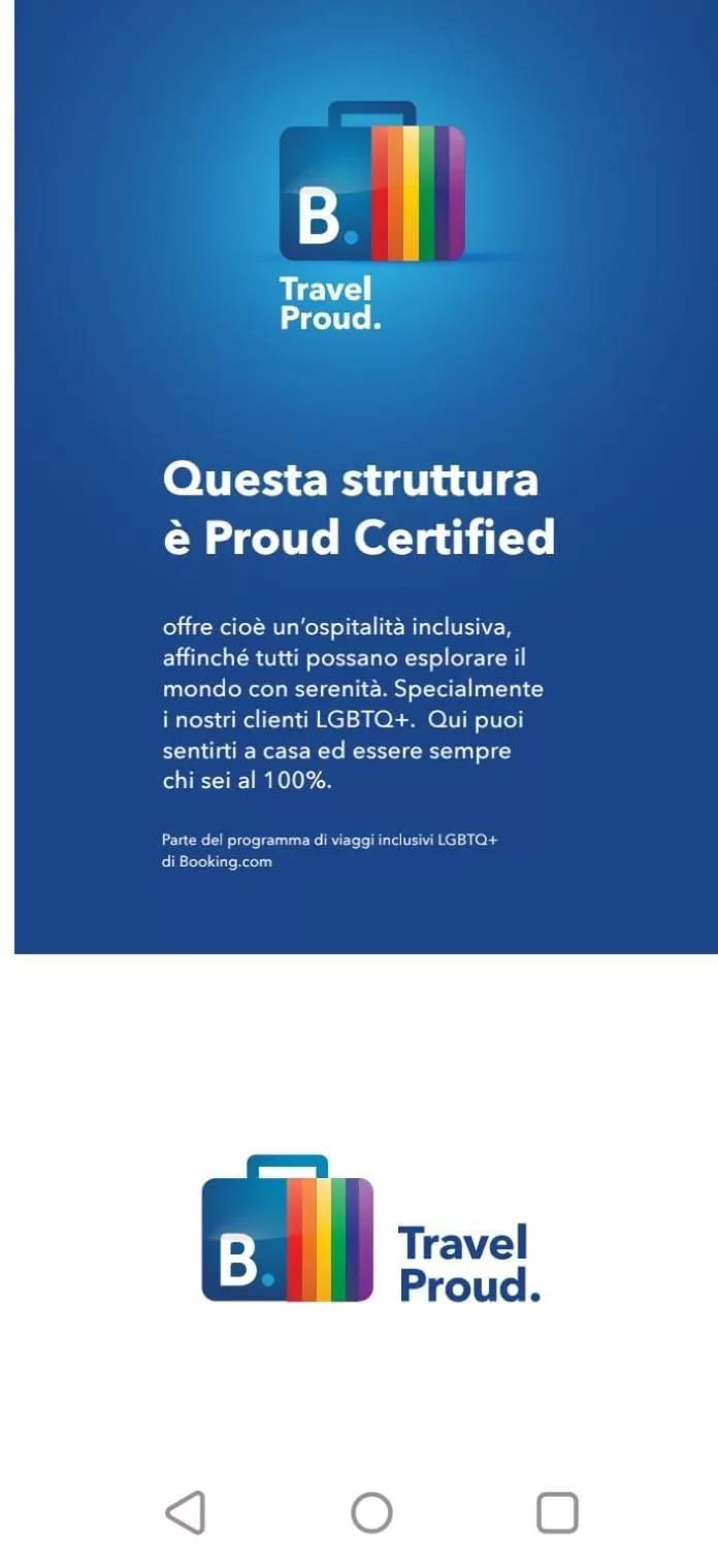 Certificate/Award in La Finestra sul Cortile B&B