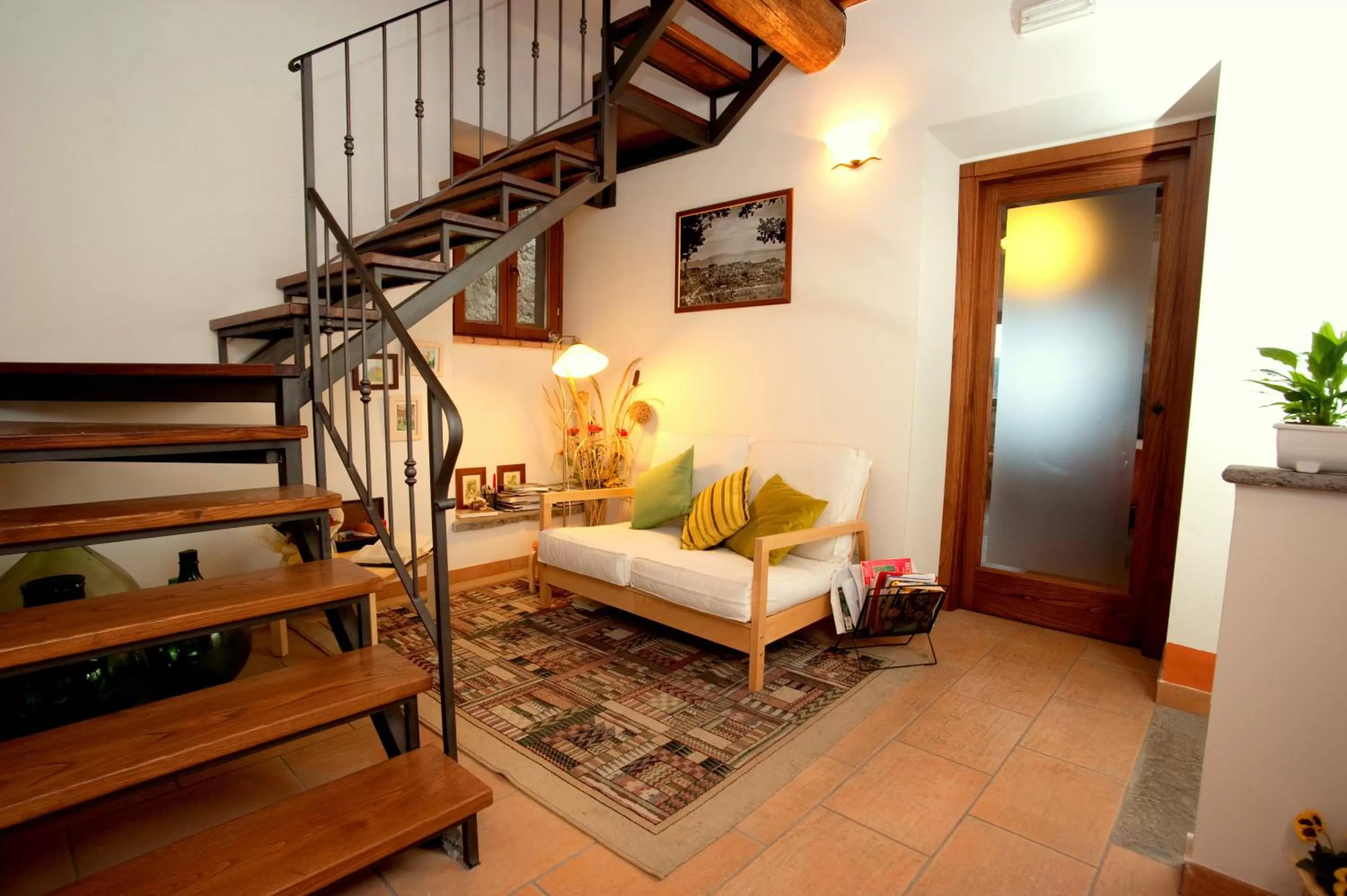 Lobby or reception in B&B Del Prato