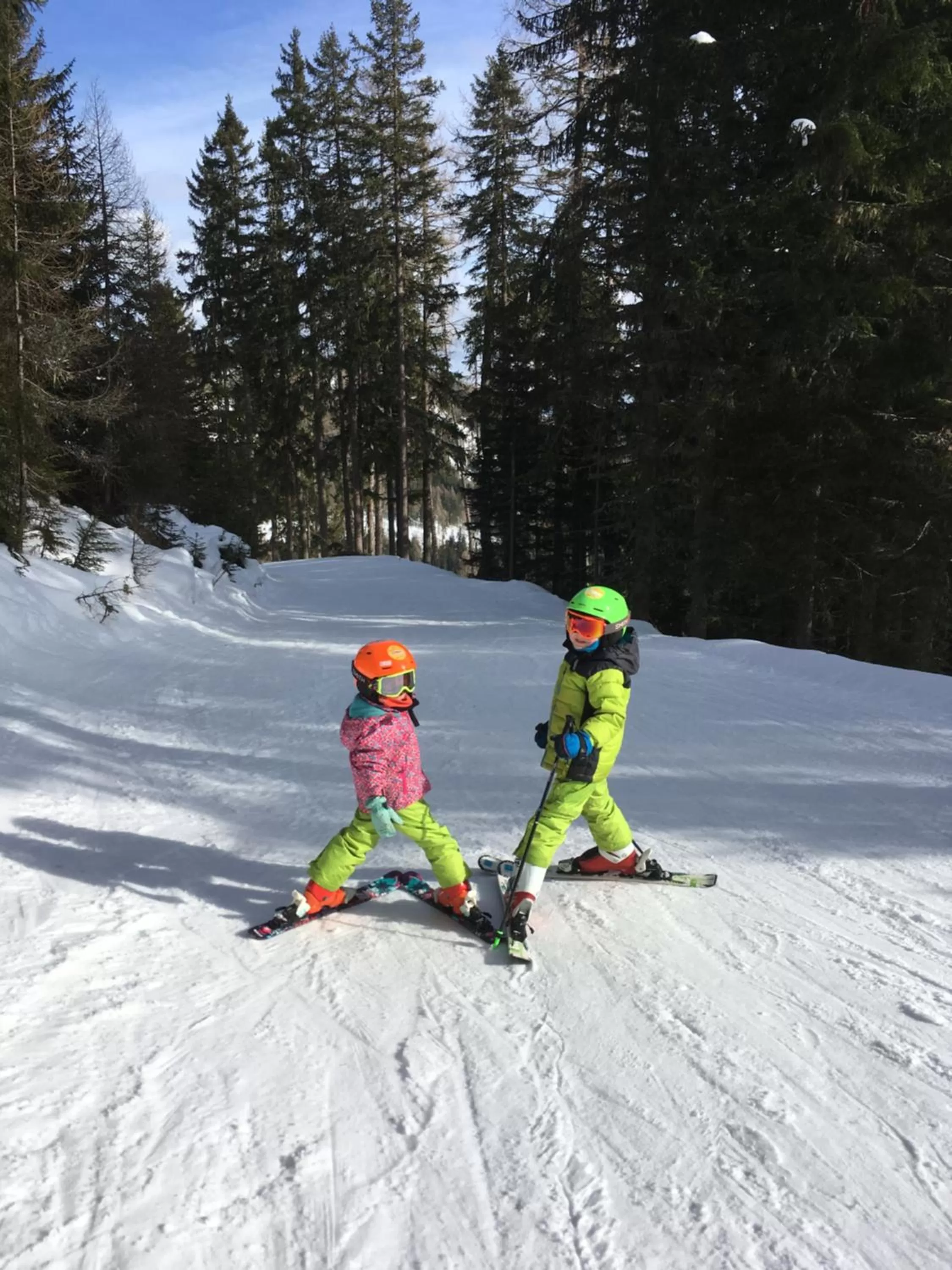 Skiing in Haus Nohra