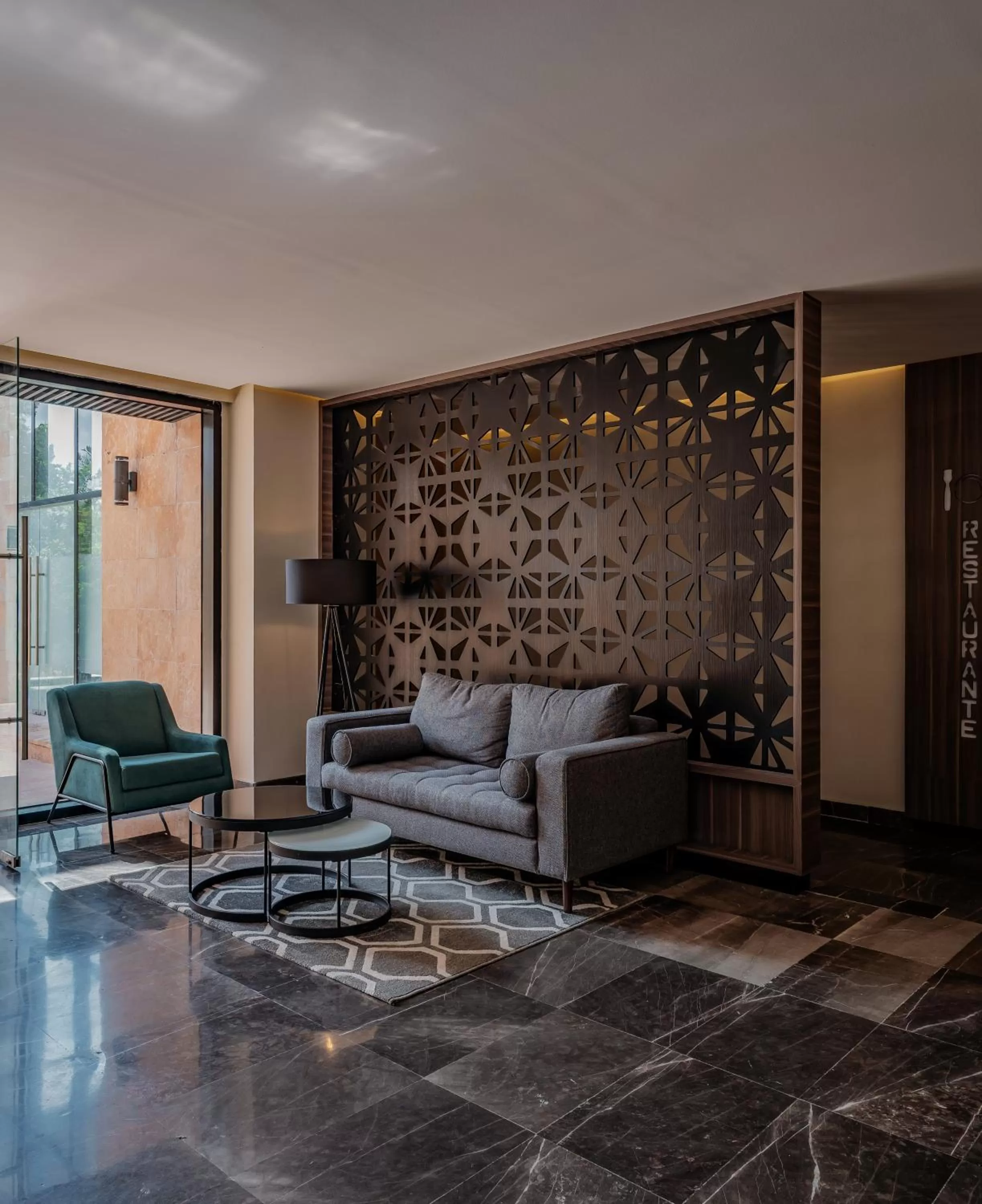 Living room in Hotel Kavia Premium - Paseo Montejo