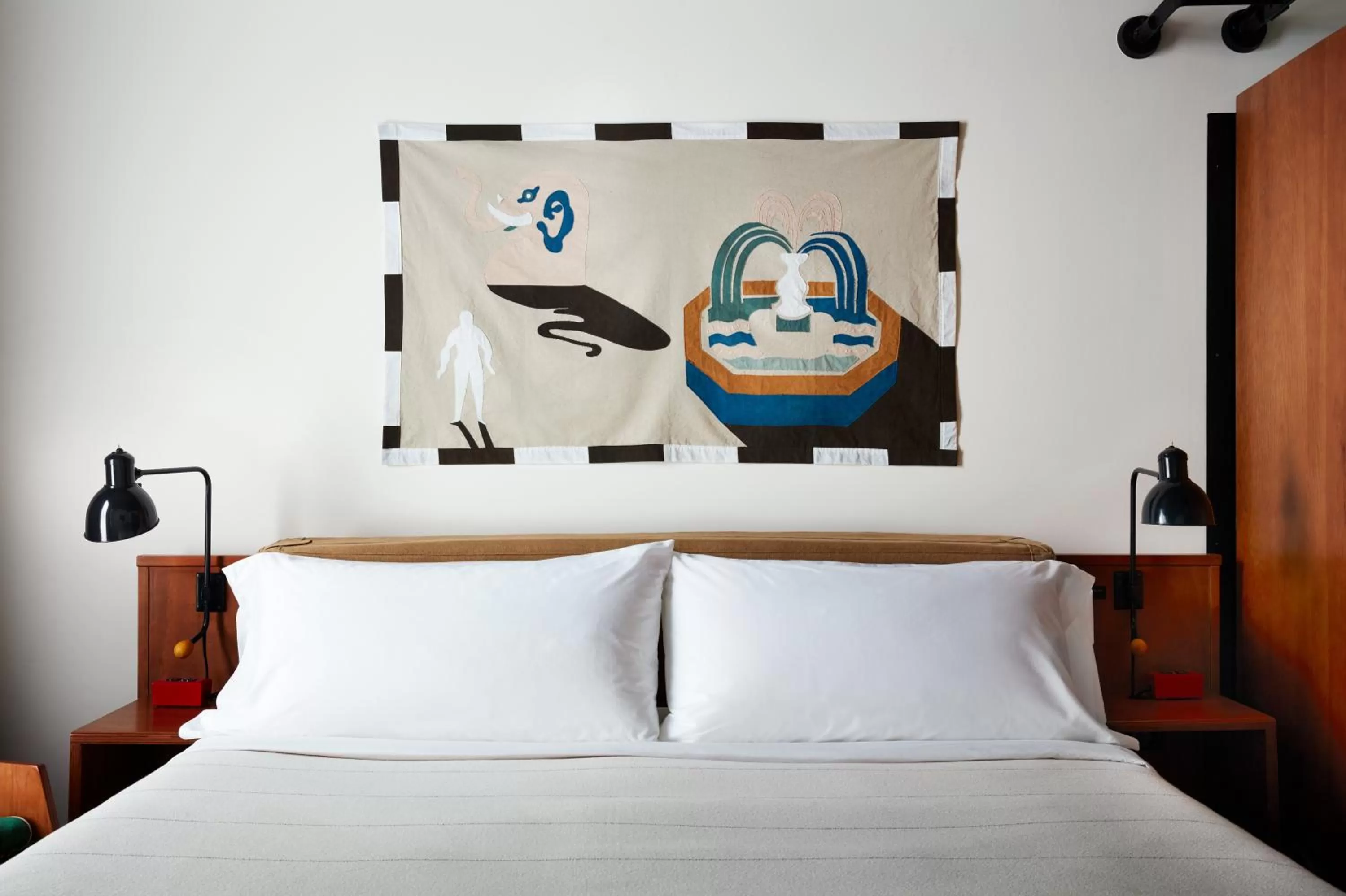 Bed in Ace Hotel Brooklyn