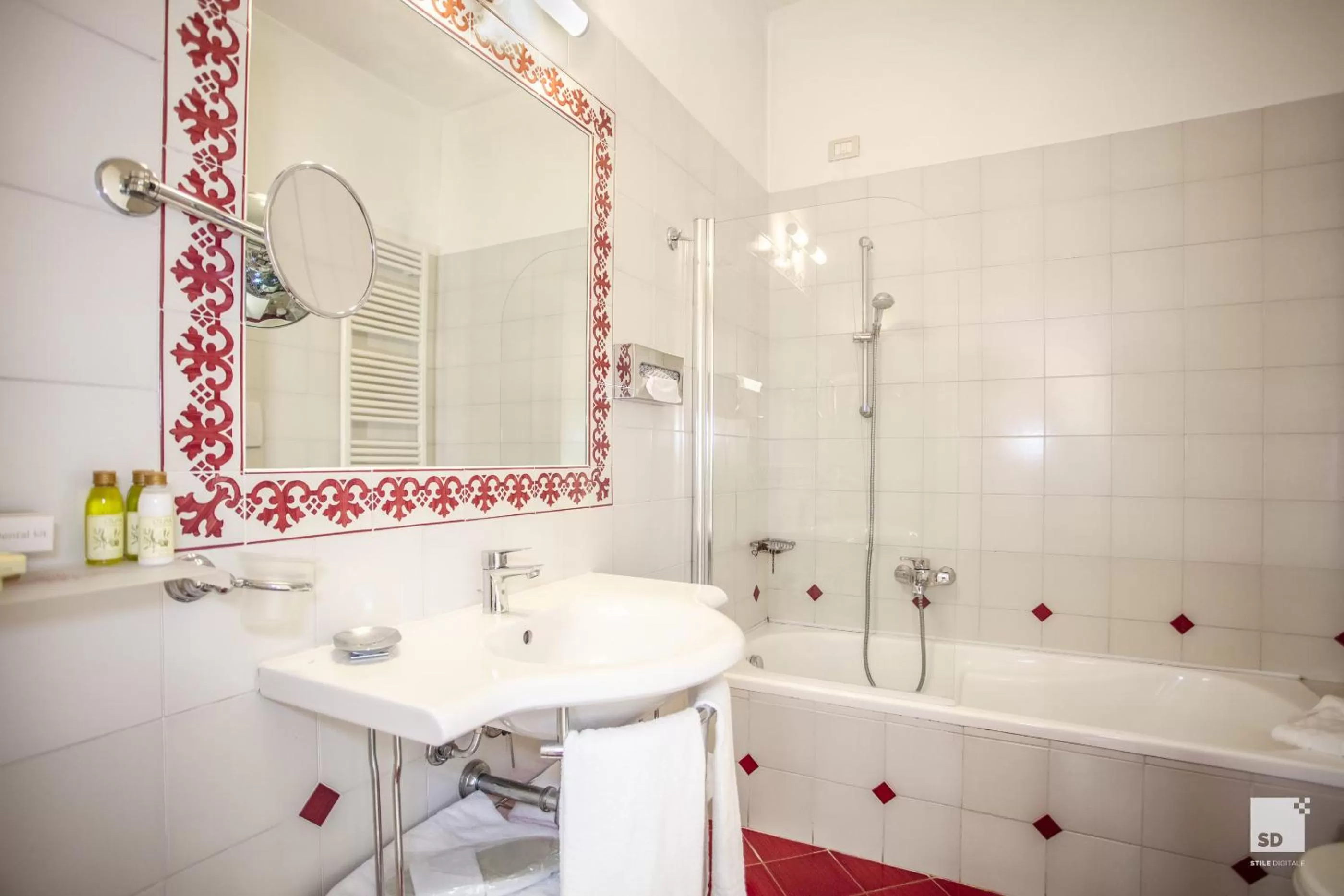 Bathroom in Hotel Alessandro Della Spina