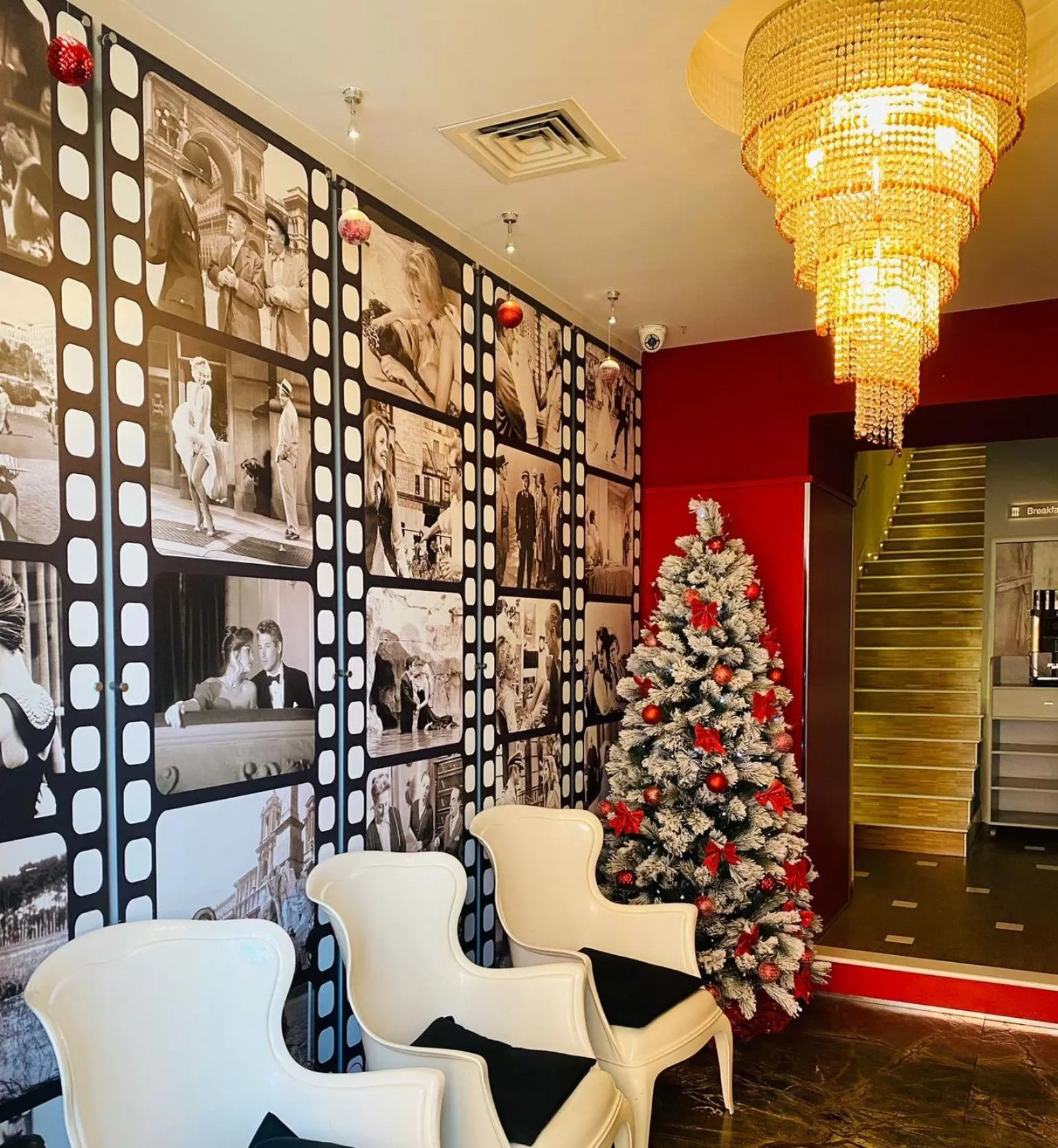 Lobby or reception in Partenope Relais