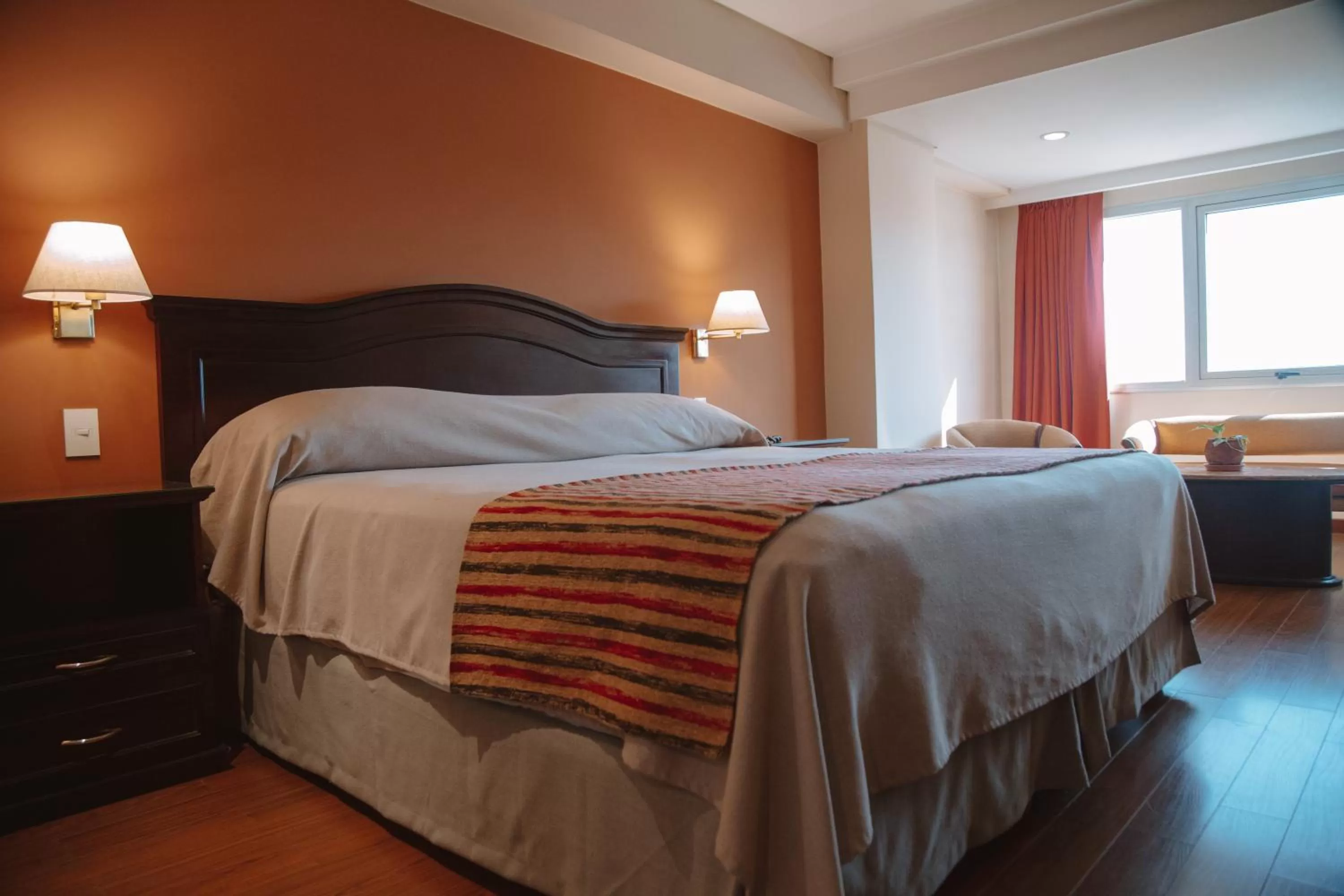 Bed in Casa Real Hotel