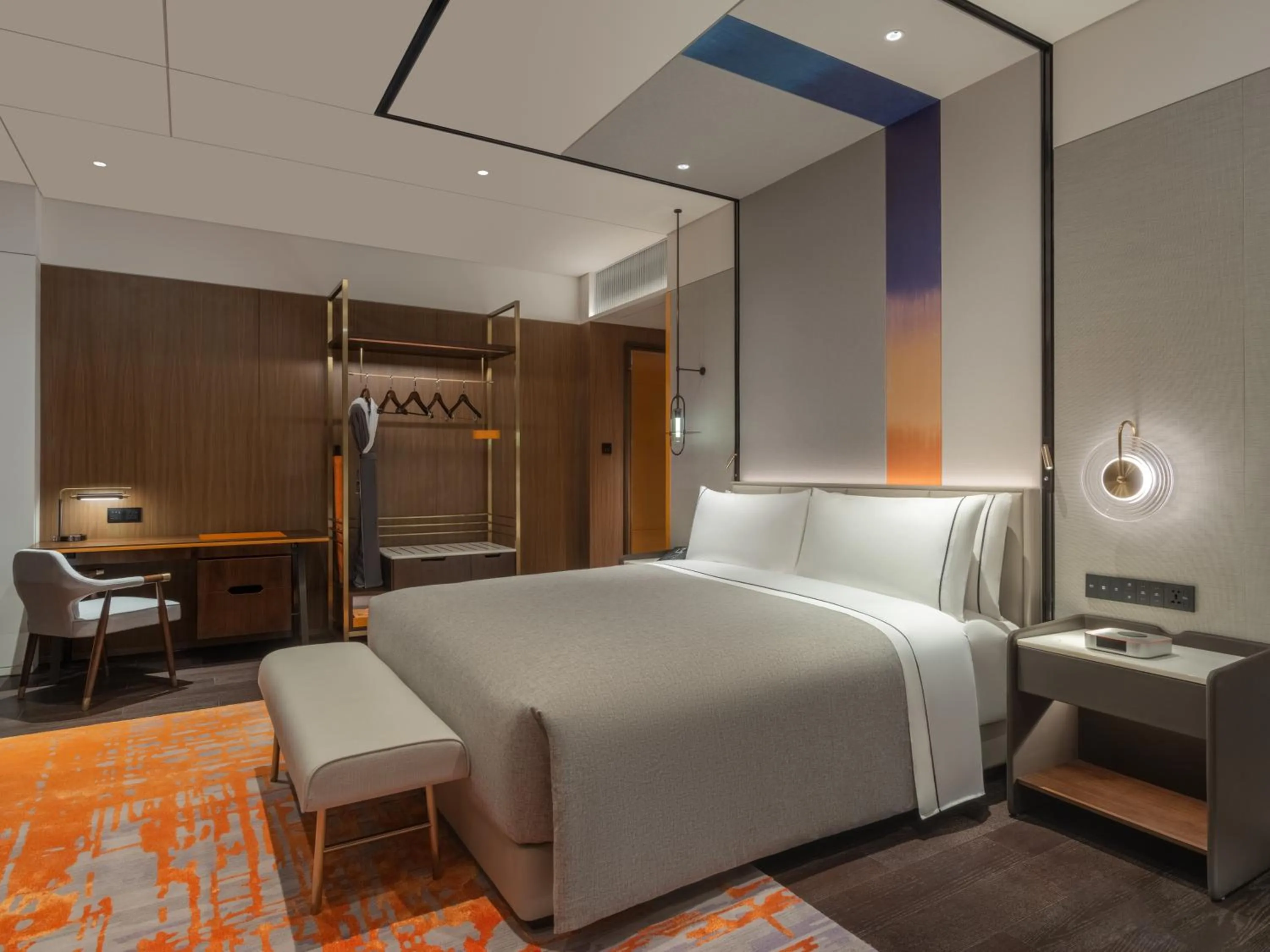 Bed in Canopy by Hilton Xi'an Qujiang