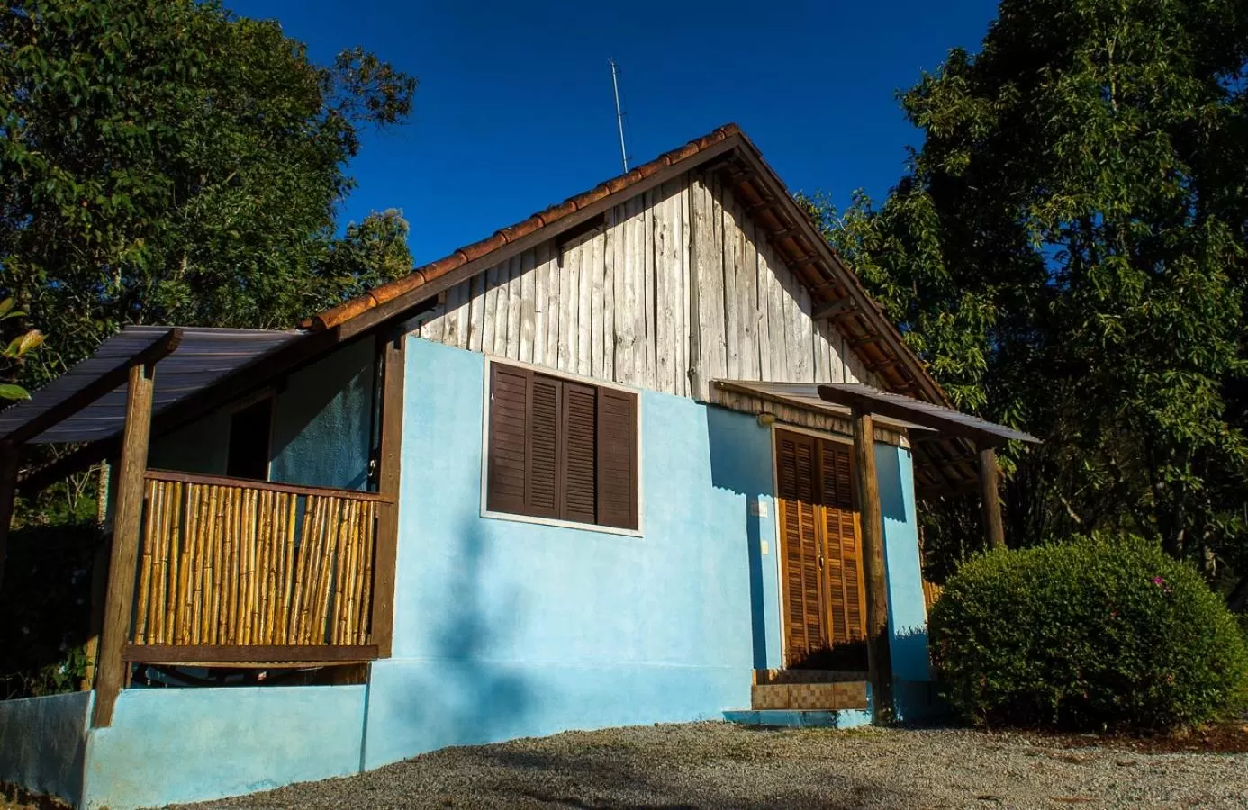Balcony/Terrace, Property Building in Pousada Vila Santa Barbara