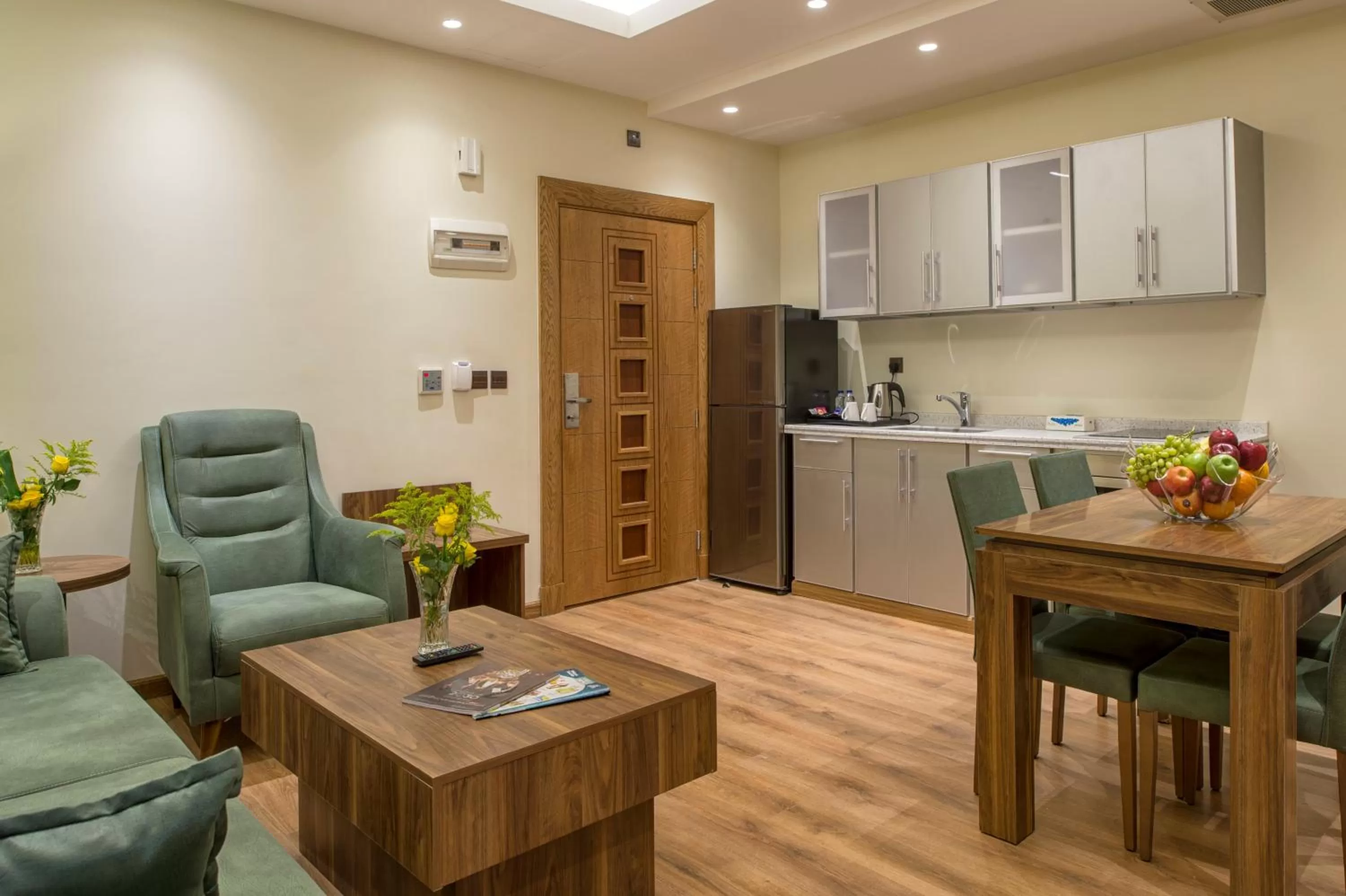 Living room in Classical Hotel Suites