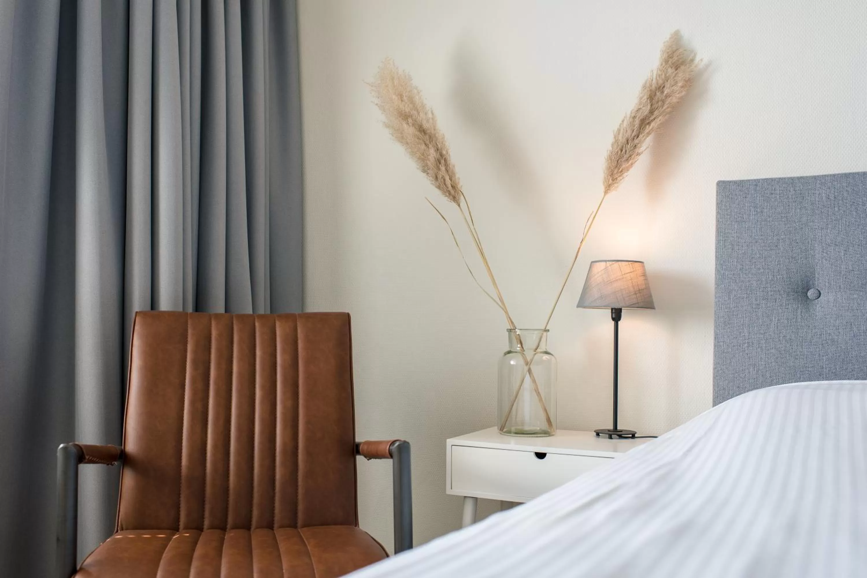 Bed in Hotel-Restaurant De Walvisvaarder