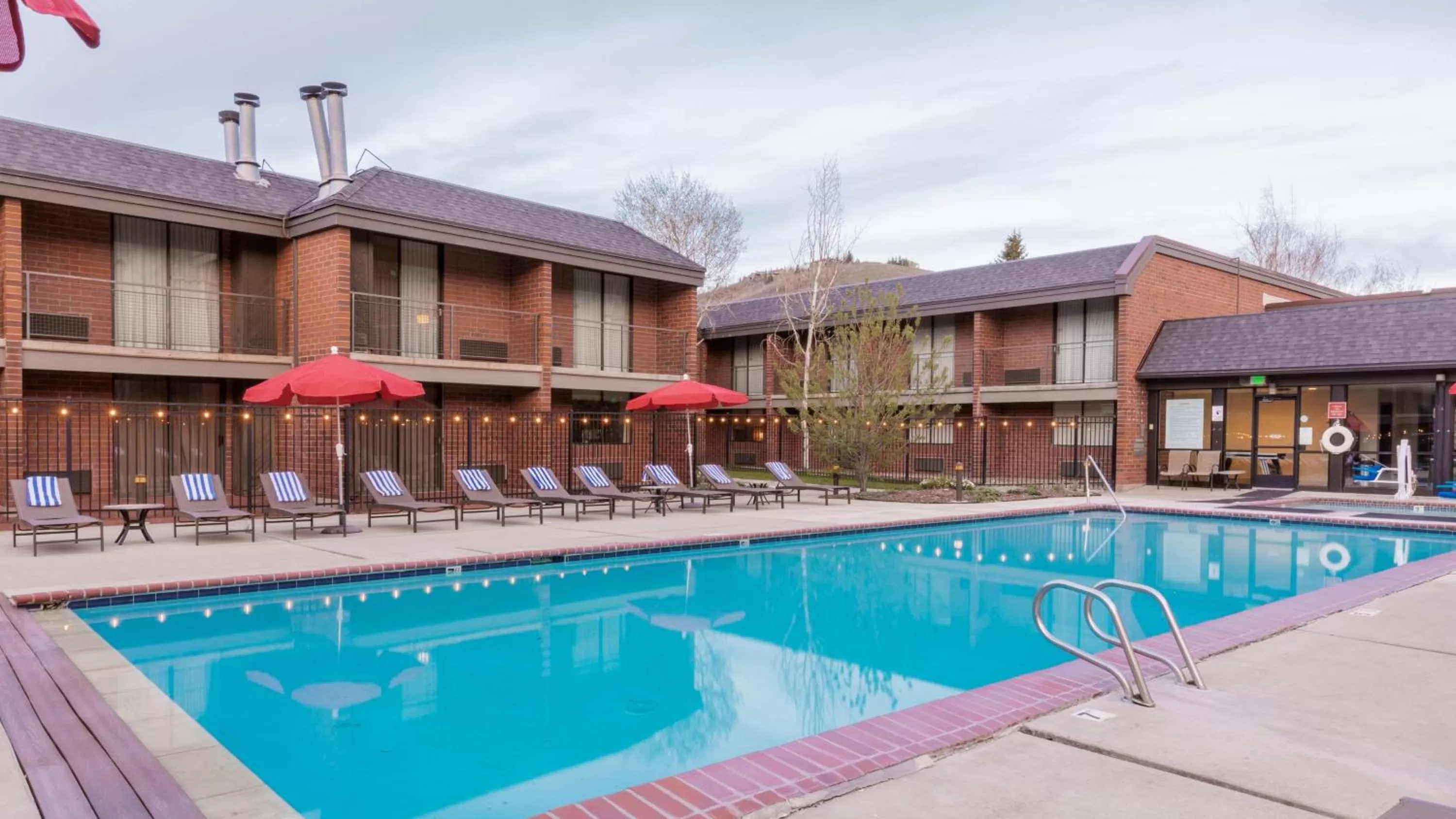 Pool view in DoubleTree by Hilton Hotel Park City - The Yarrow