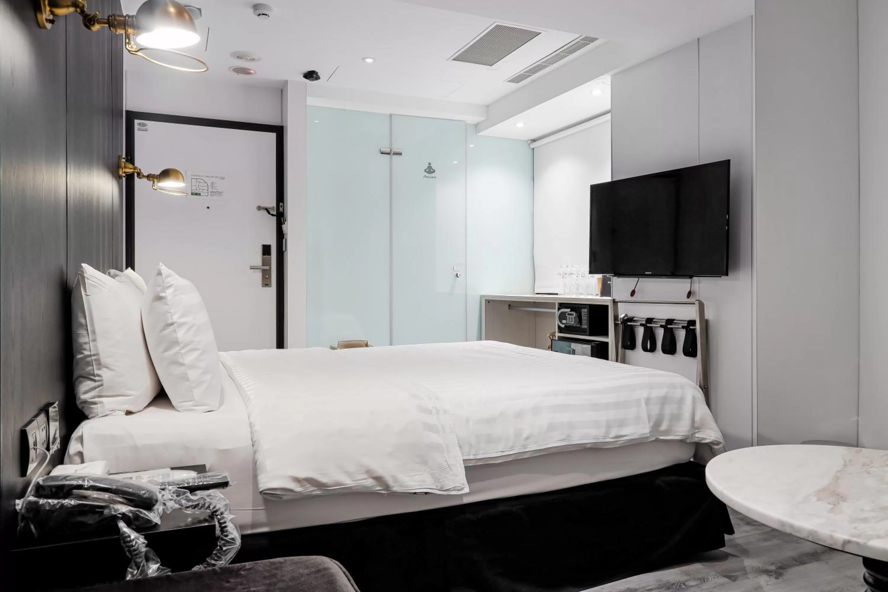 On site, Bed in Hotel Relax III