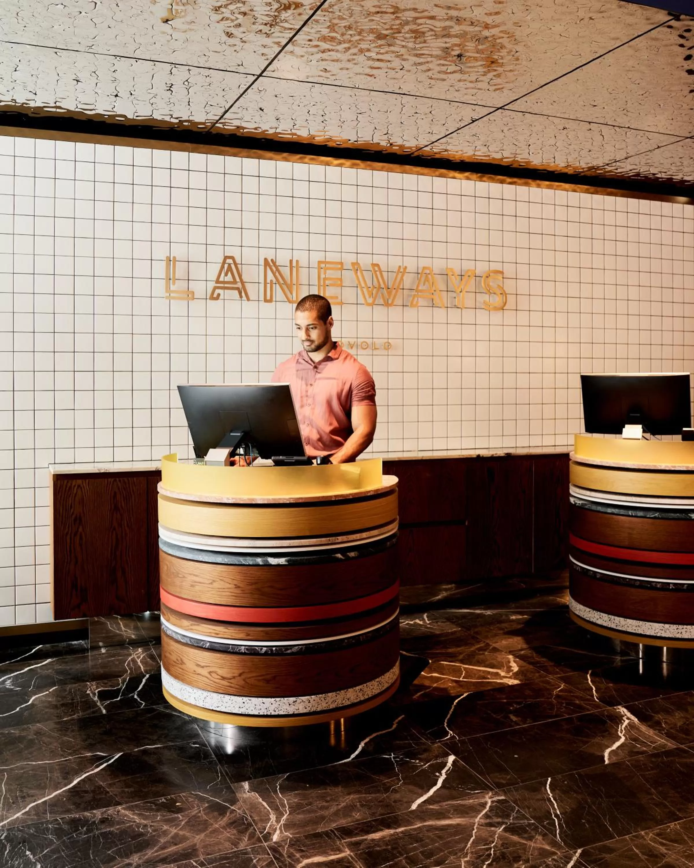 Lobby or reception in Laneways by Ovolo