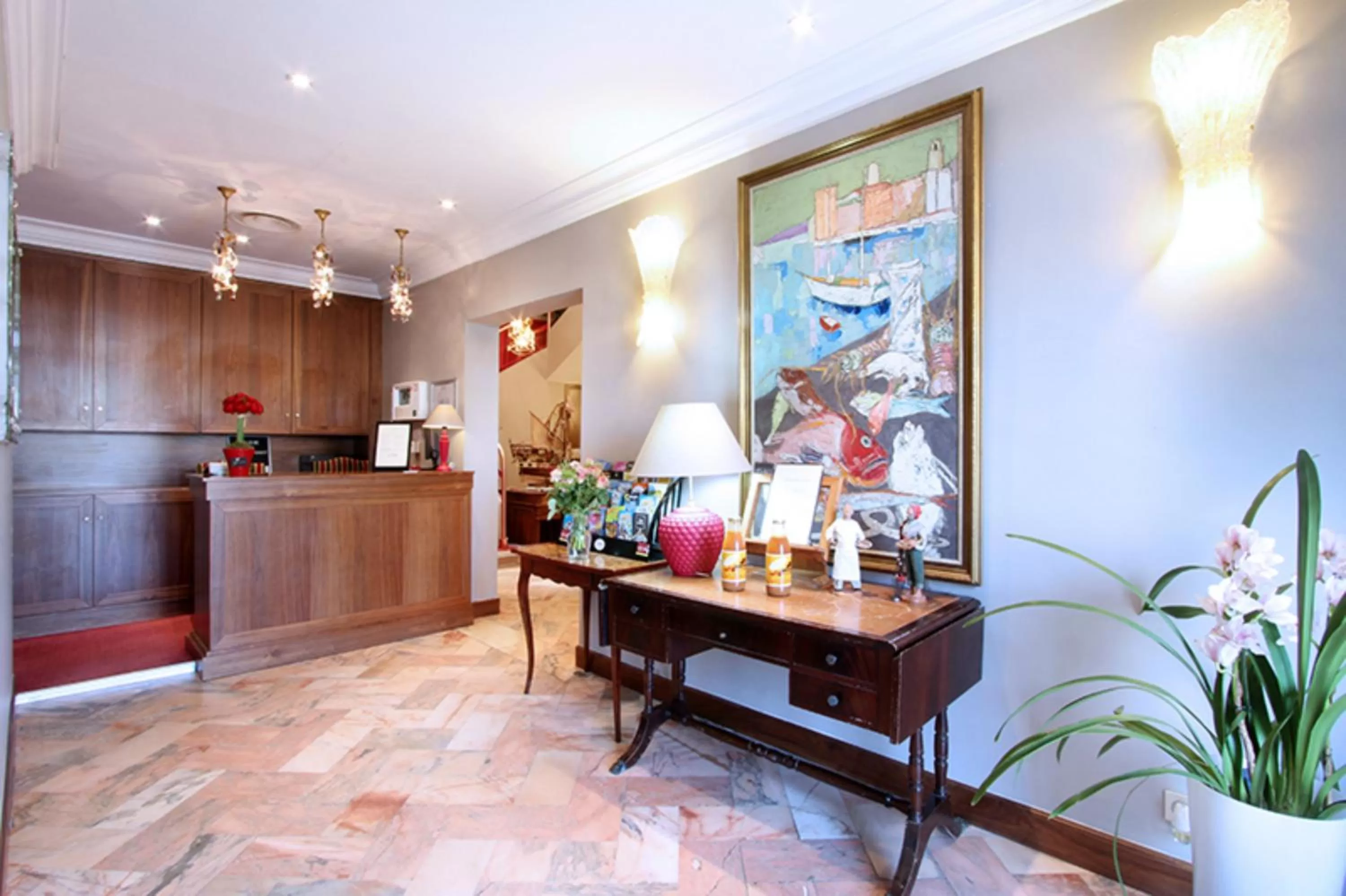 Lobby or reception in Le Rhul