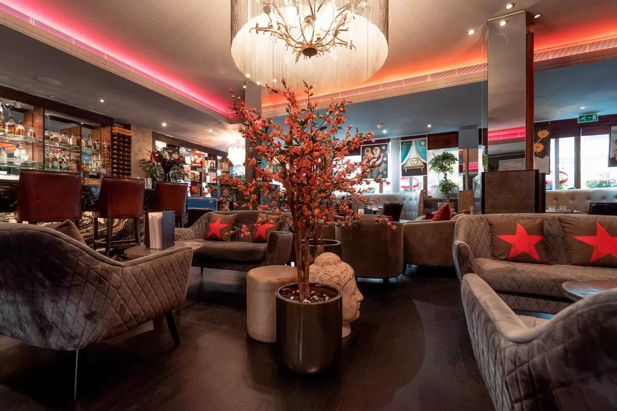 Restaurant/places to eat in Karma Sanctum Soho Hotel