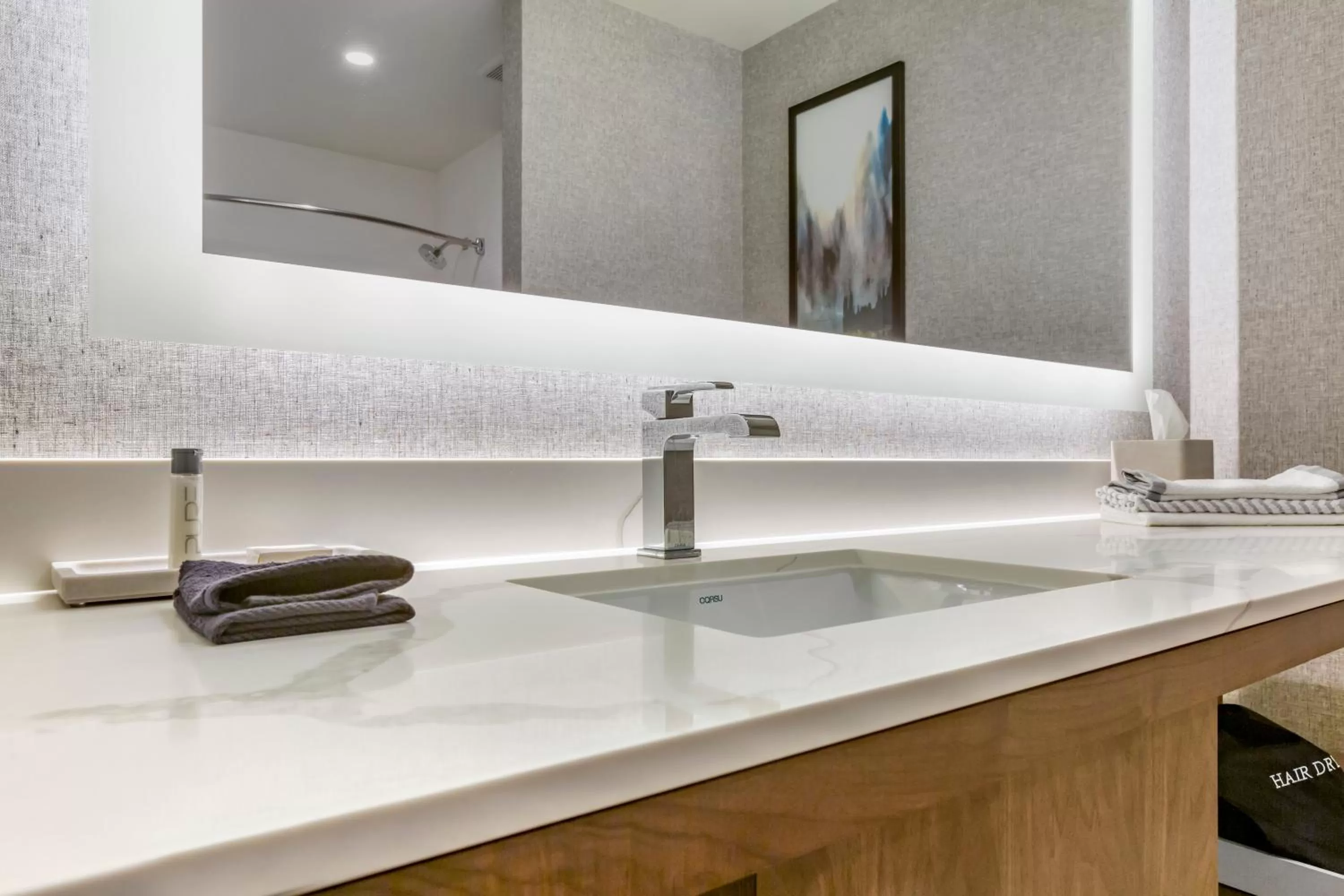 Bathroom in Cambria Hotel Sonoma Wine Country