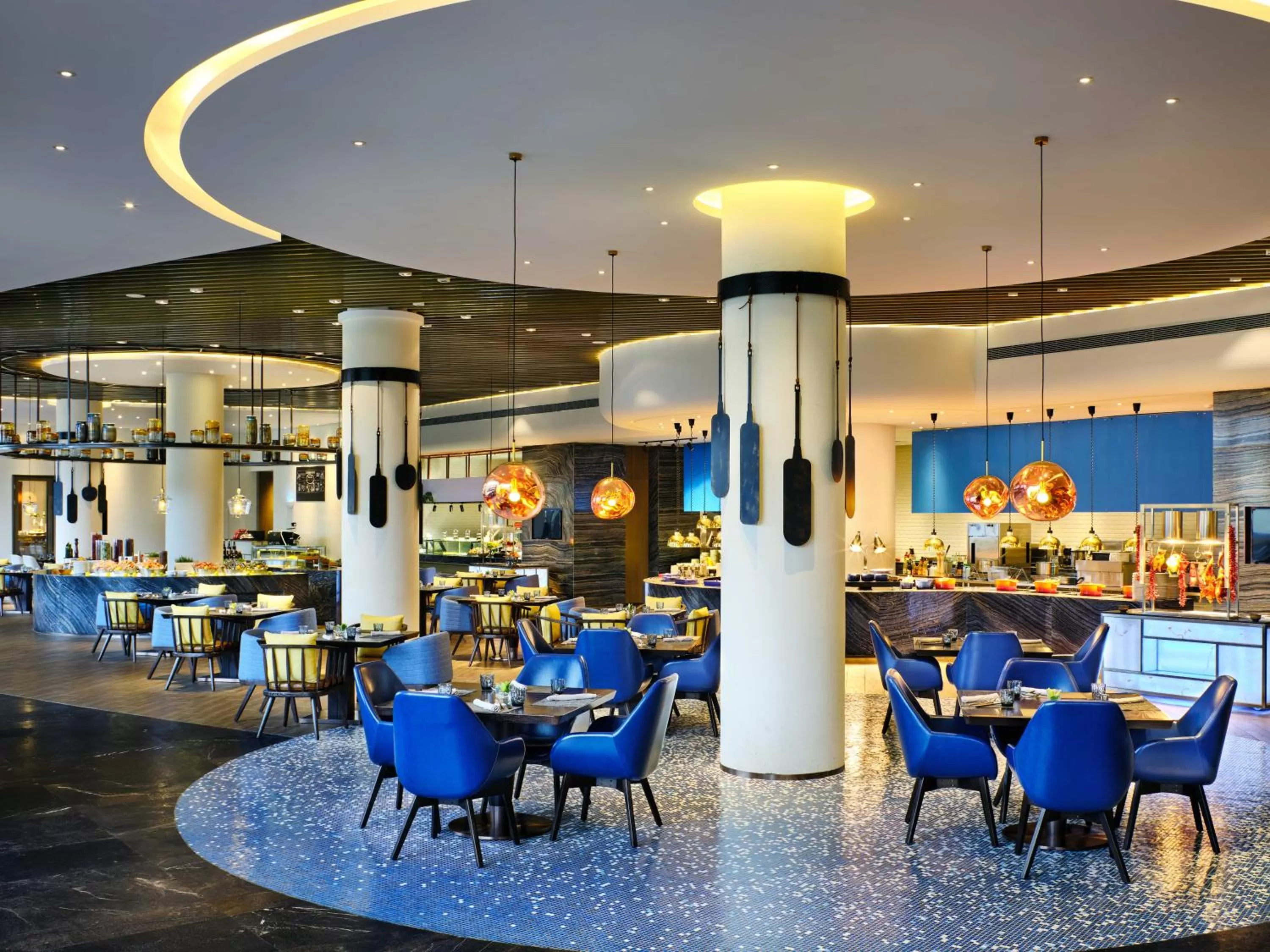 Restaurant/places to eat in Primus Hotel Shanghai Sanjiagang - Offer Pudong International Airport and Disney shuttle