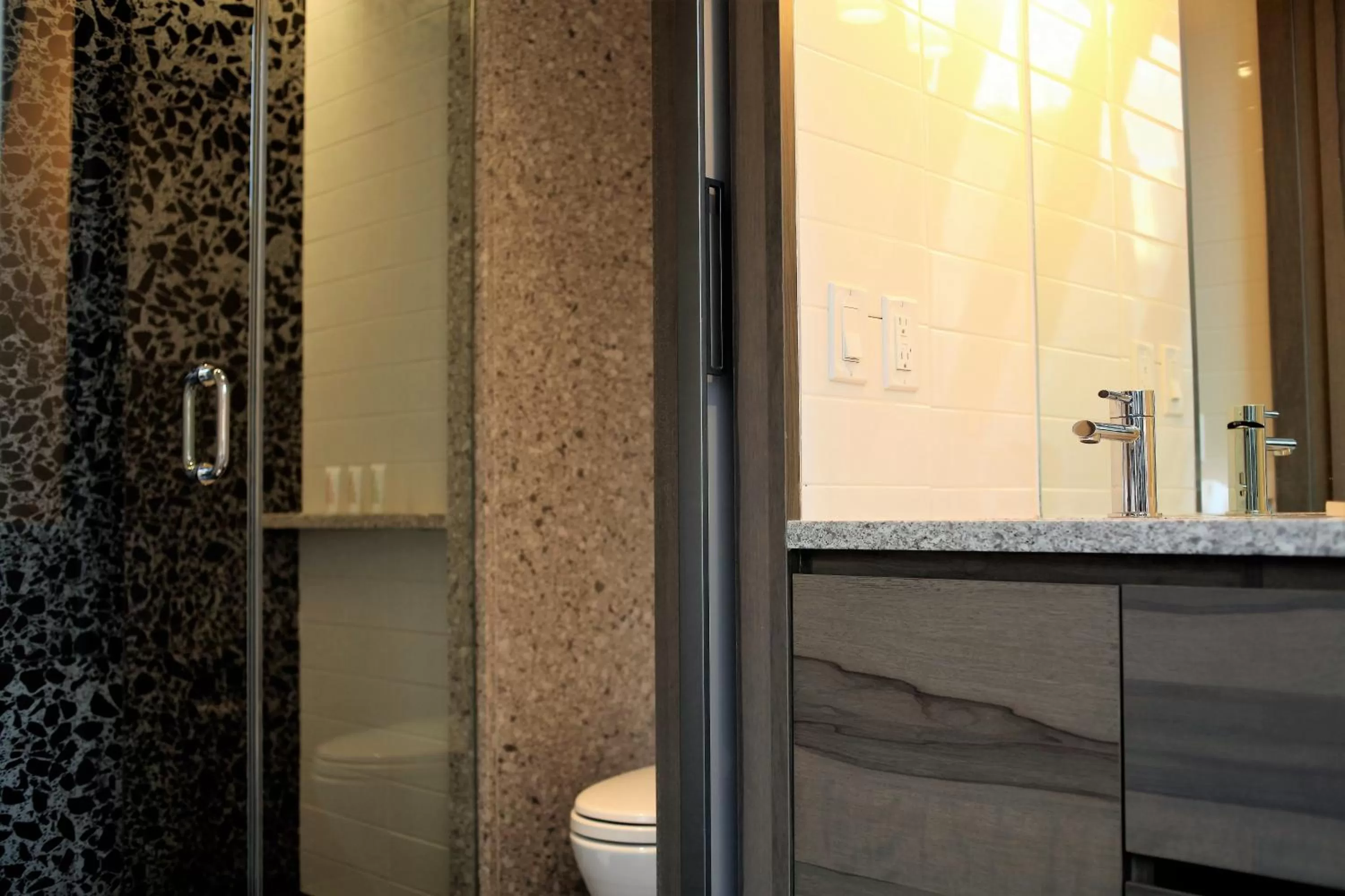 Shower in Carnegie Hotel