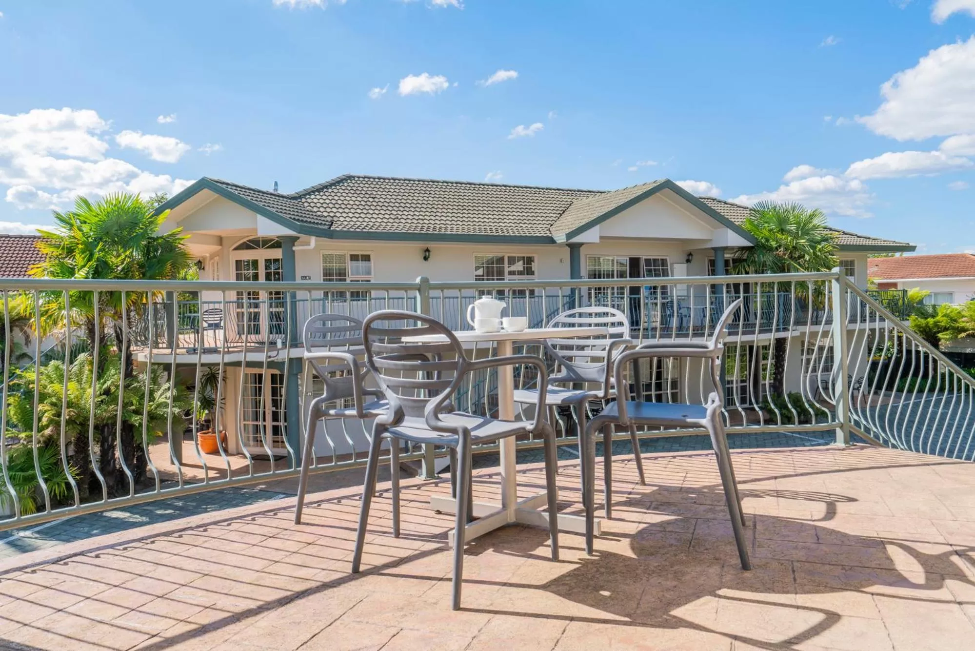 Balcony/Terrace in Silver Fern Rotorua Suites & Spa