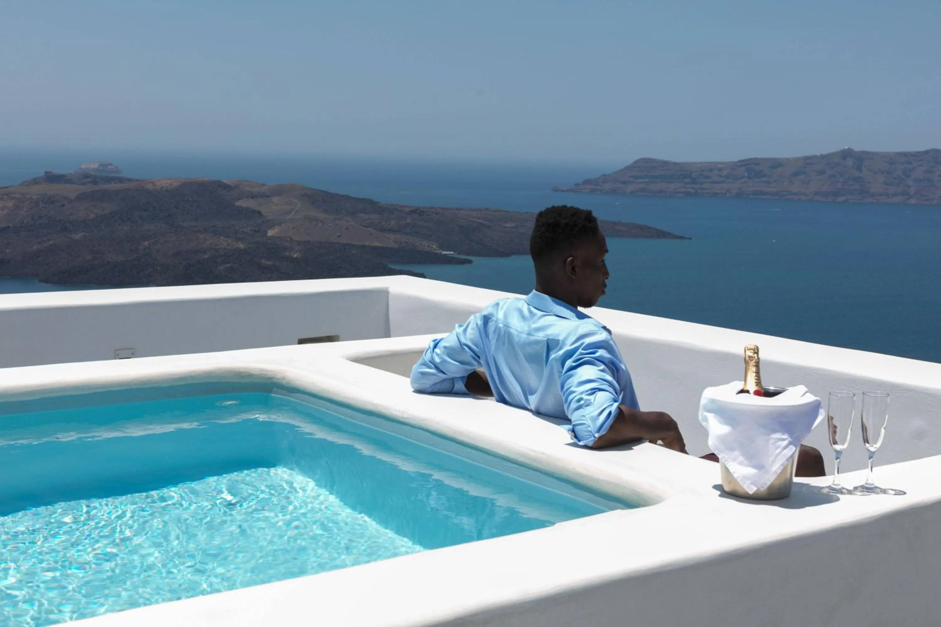 Sea view in Aria Suites & Villas