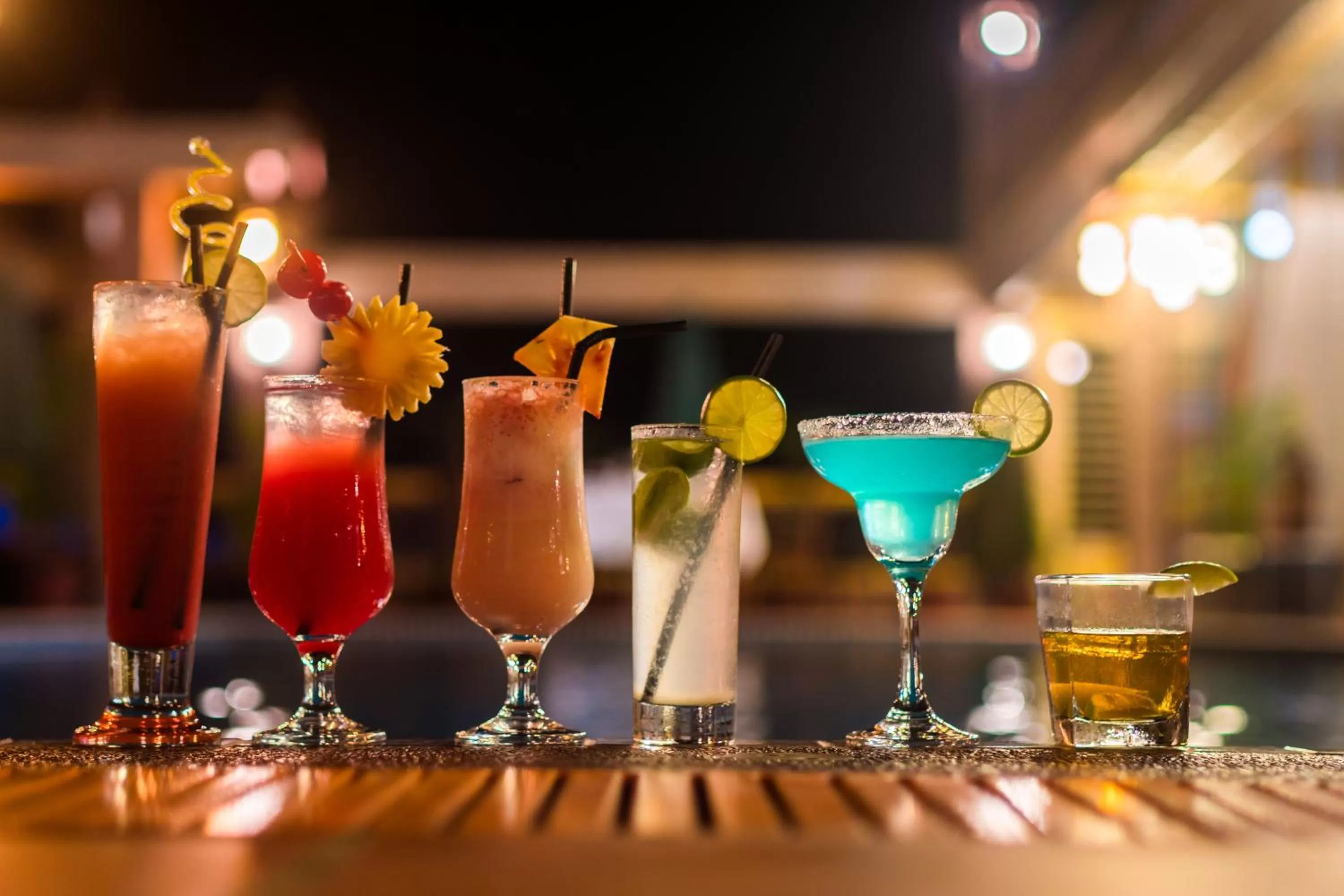 Alcoholic drinks in Okay Boutique Hotel