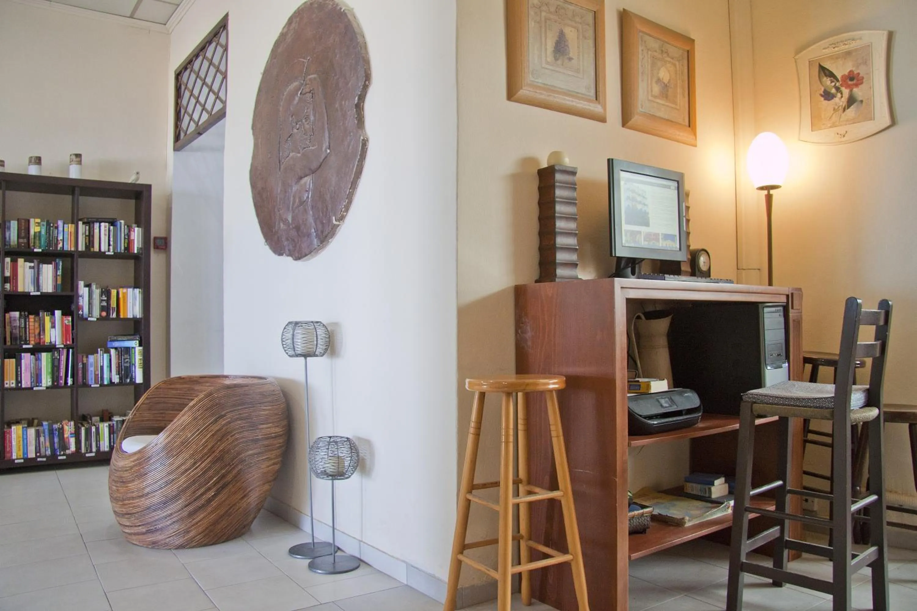 Lobby or reception in Danaos Hotel