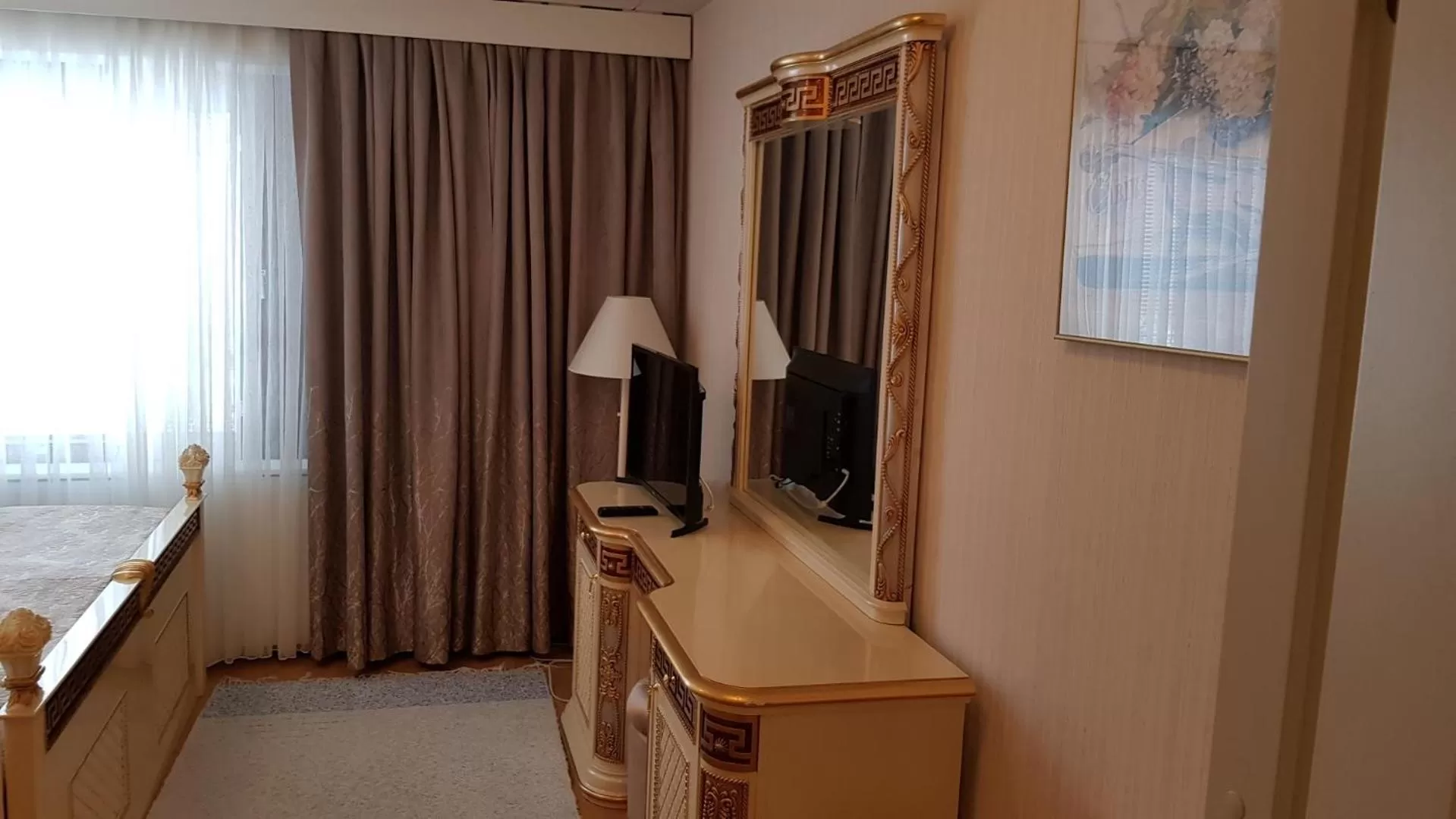 Bed in Hotelli Sandels