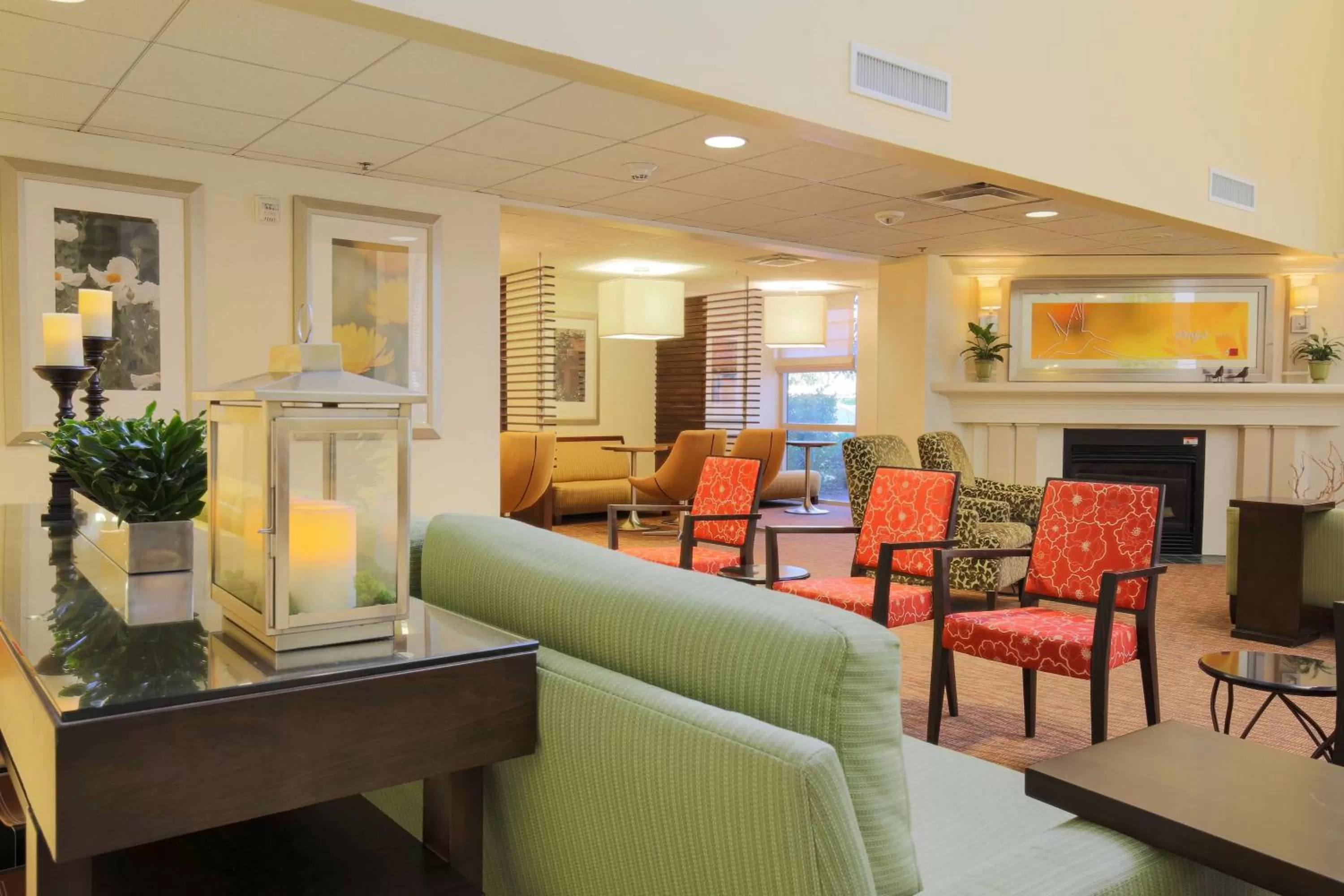 Lobby or reception in Hilton Garden Inn Dallas/Market Center