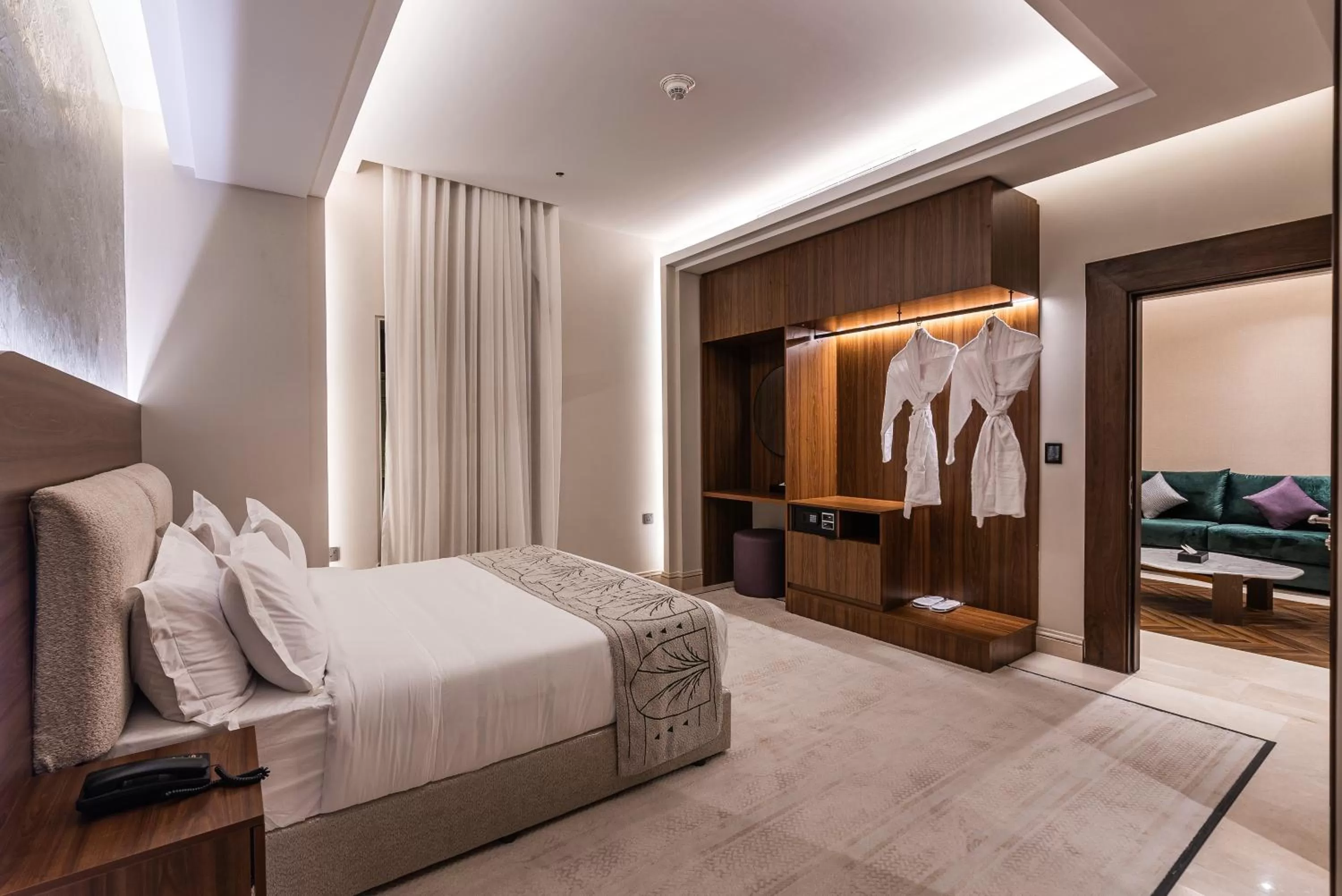 Bed in Tura Hotel Olaya - فندق ترى العليا