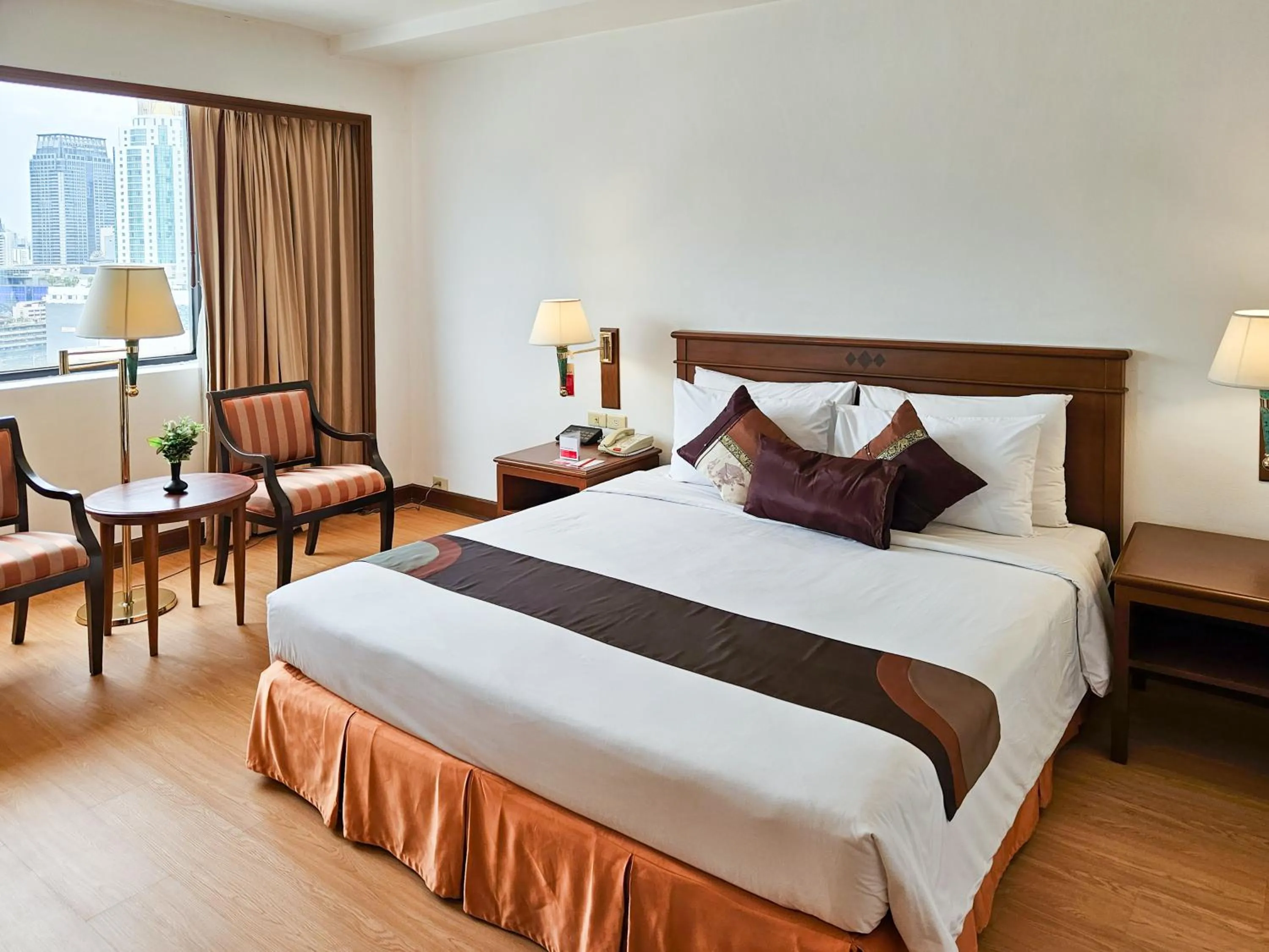 Bed in Ramada by Wyndham D MA Bangkok