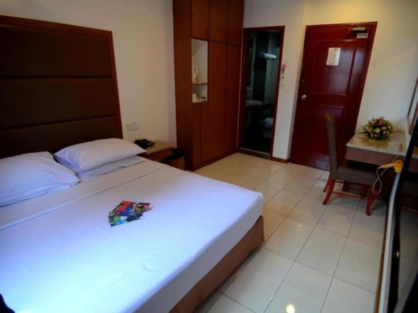 Bed in Crystal Lodge