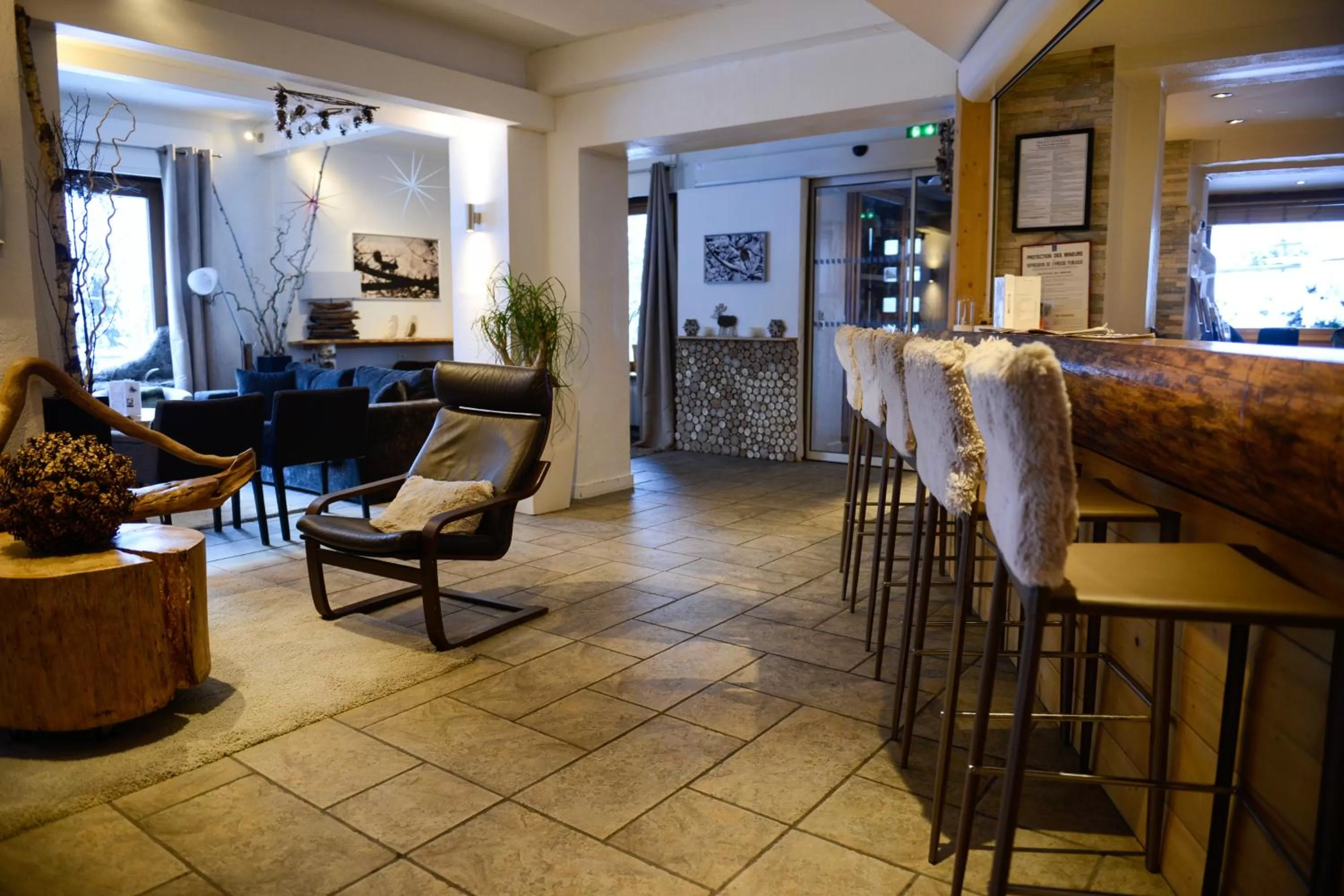 Lounge or bar in Les Campanules