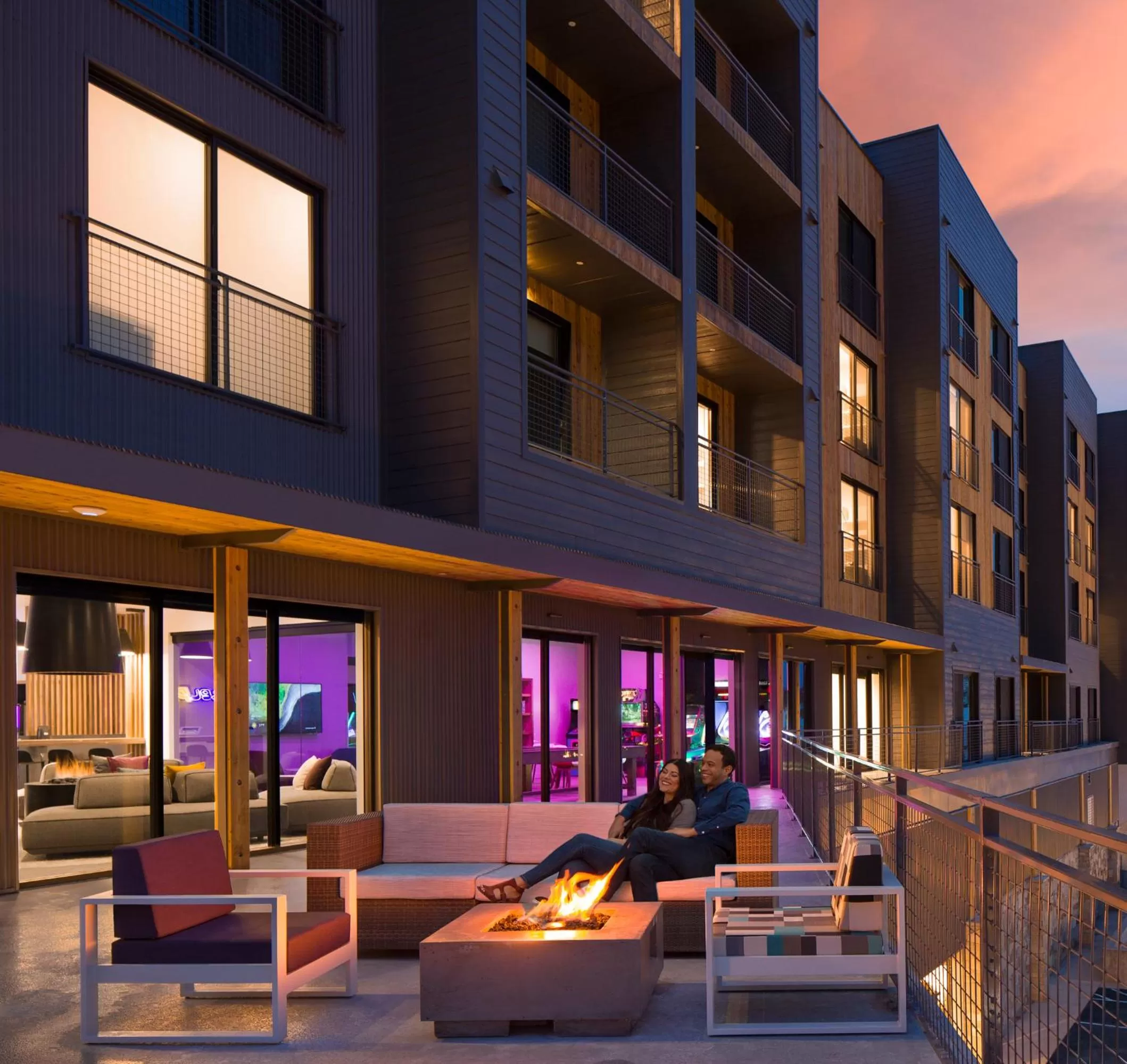 Patio in YOTELPAD Park City