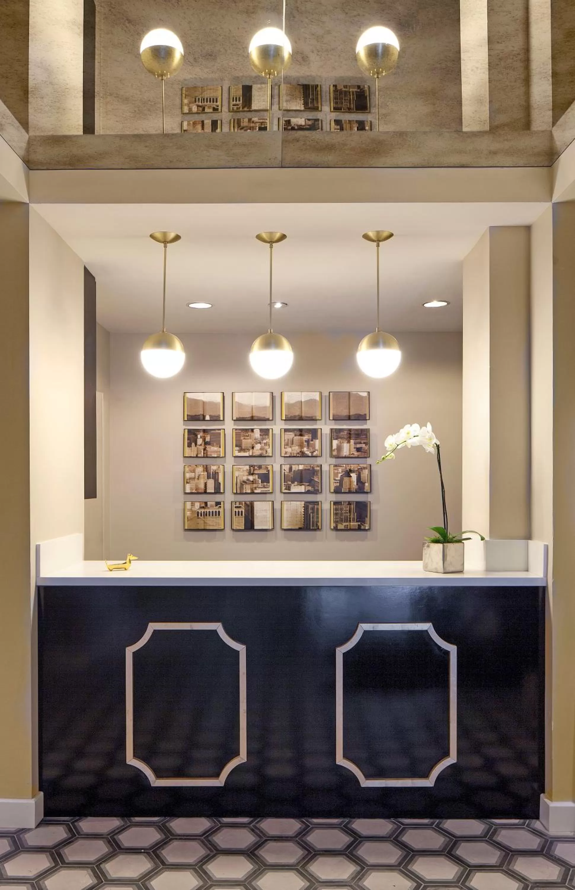 Lobby or reception in Carlyle Inn