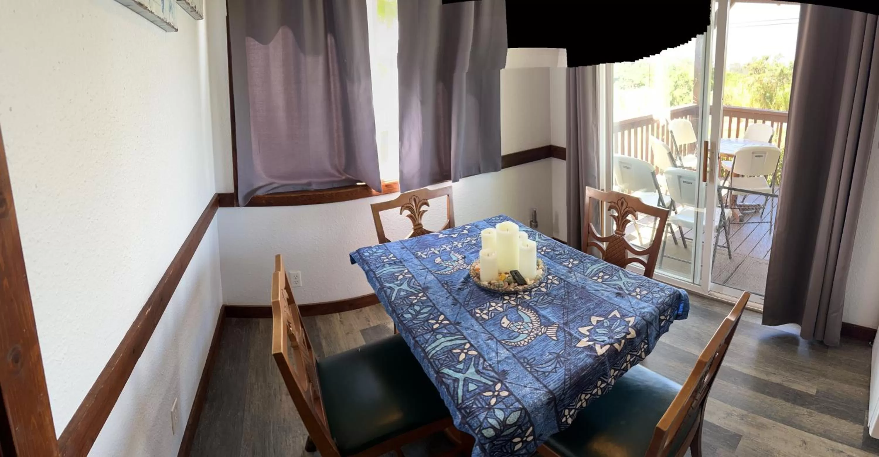 Bed in God's Peace of Maui