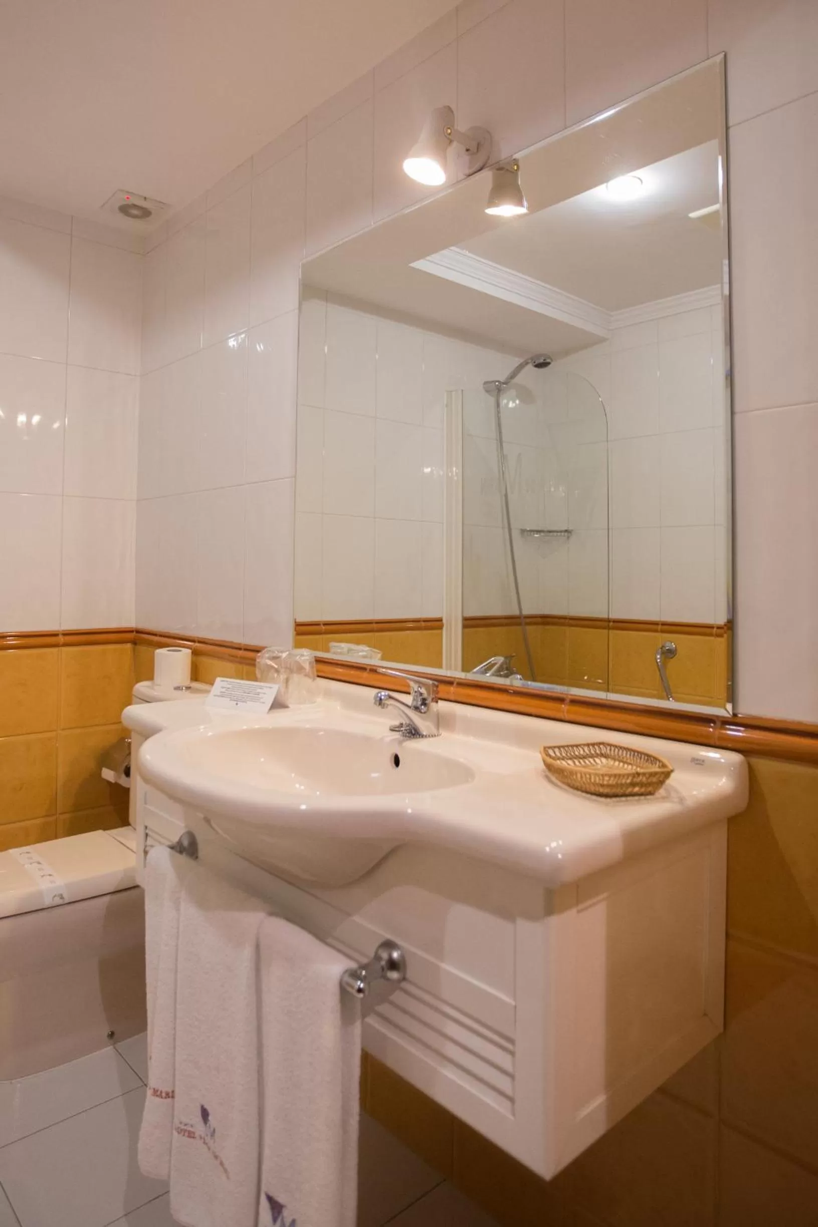 Bathroom in Hotel Villa de Marin