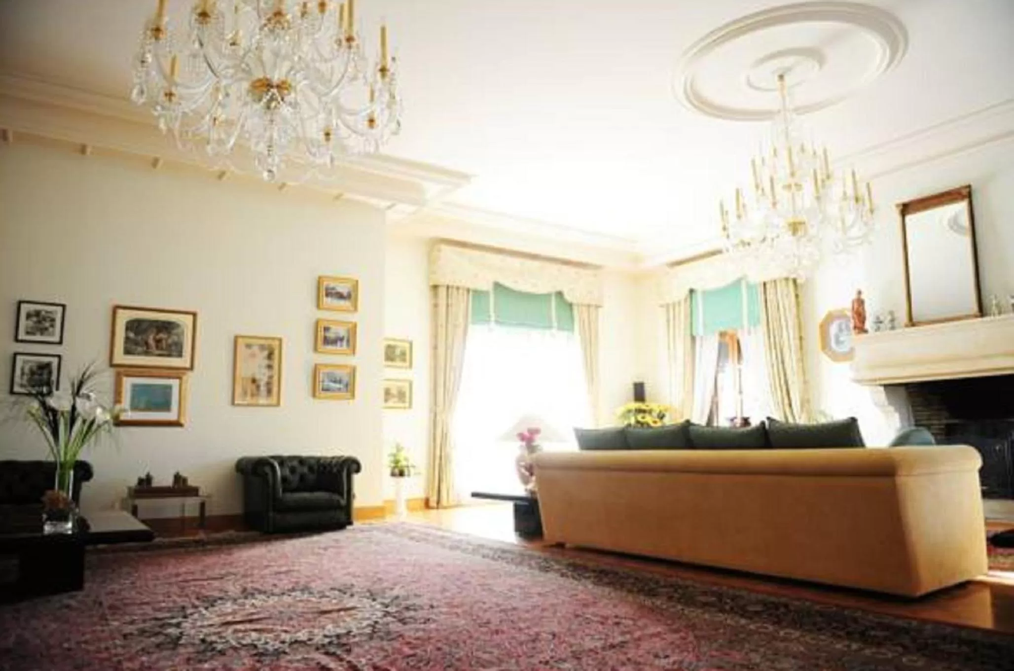 Living room in Ferme Bordbar B&B