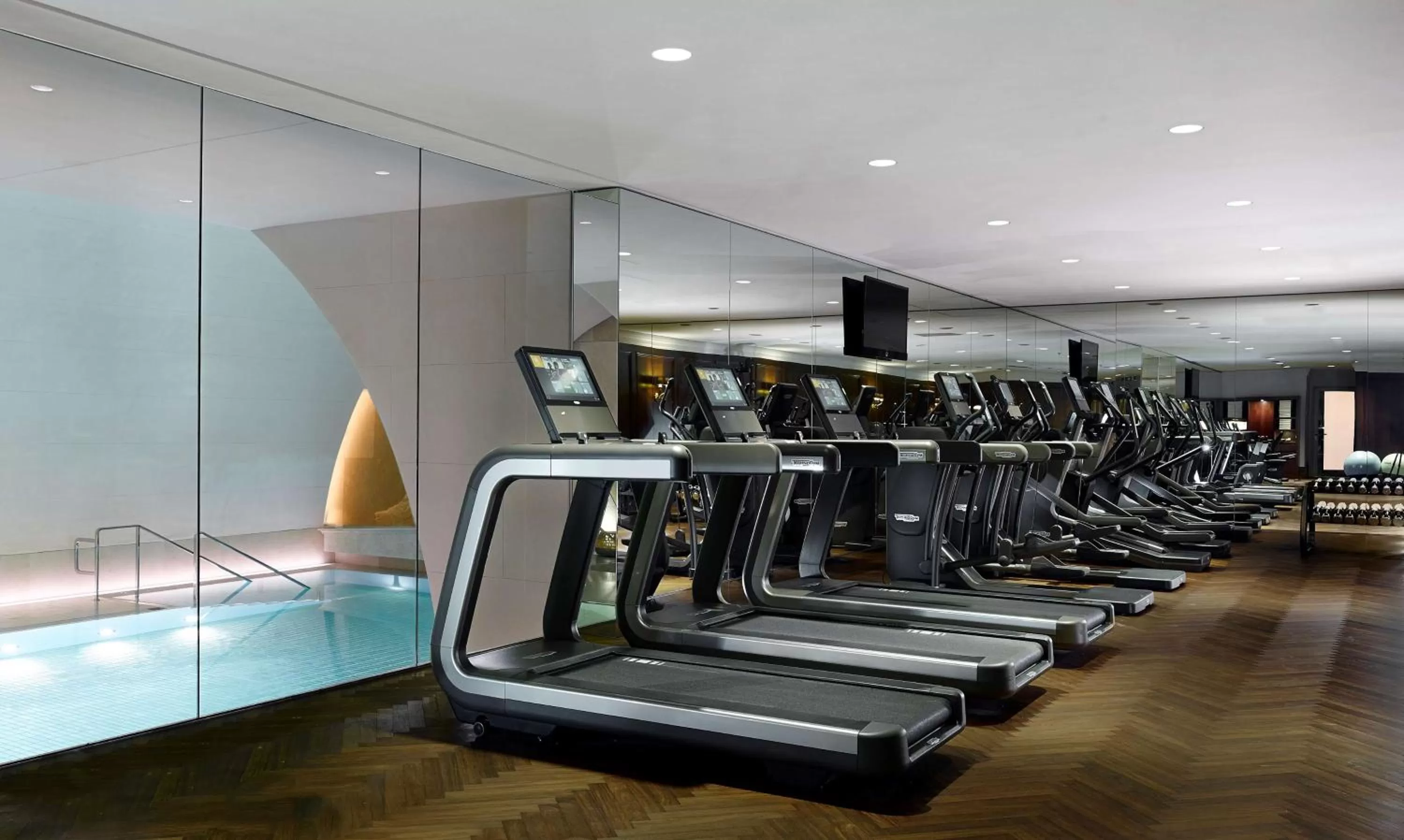 Fitness centre/facilities in Park Hyatt Vienna
