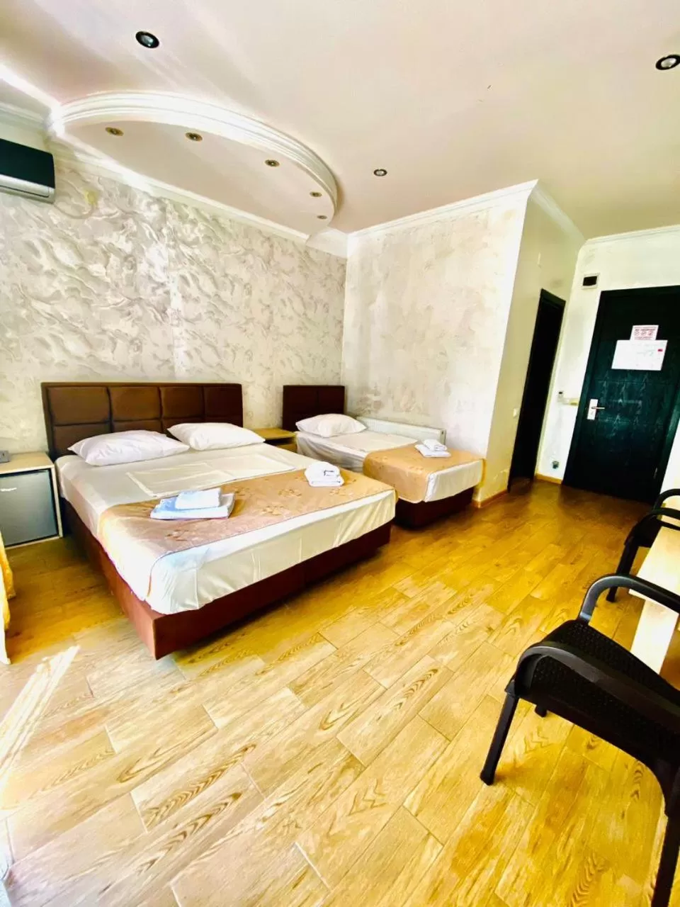 Bed in Hotel Royal Palace